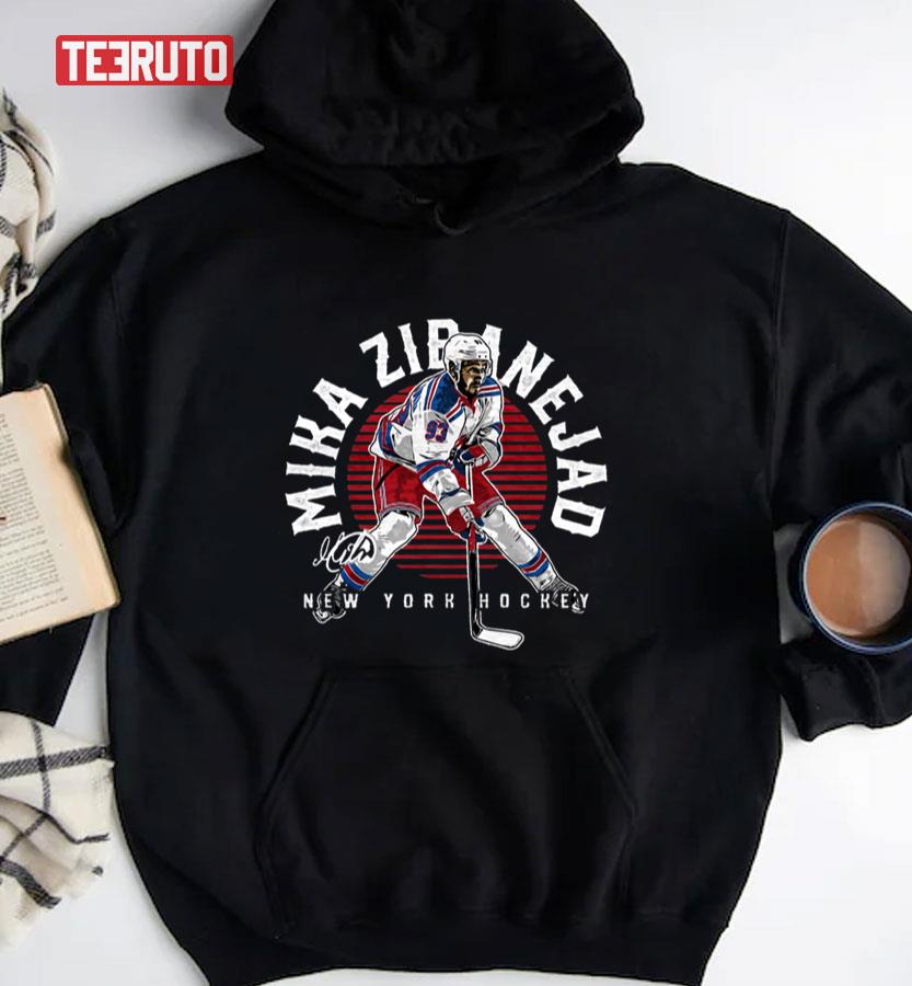 Emblem New York Rangers Mika Zibanejad Unisex Sweatshirt - Teeruto