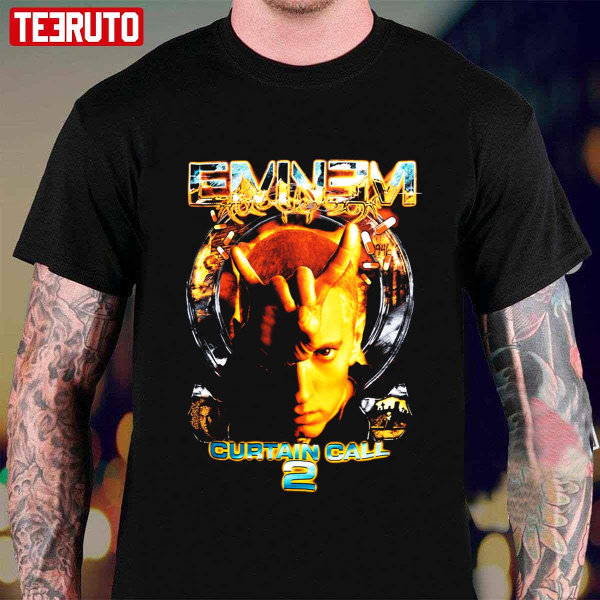 Eminem TShirt Maglietta Unisex Slim Shady 100% Cotton Rap Shirt - Foto 2