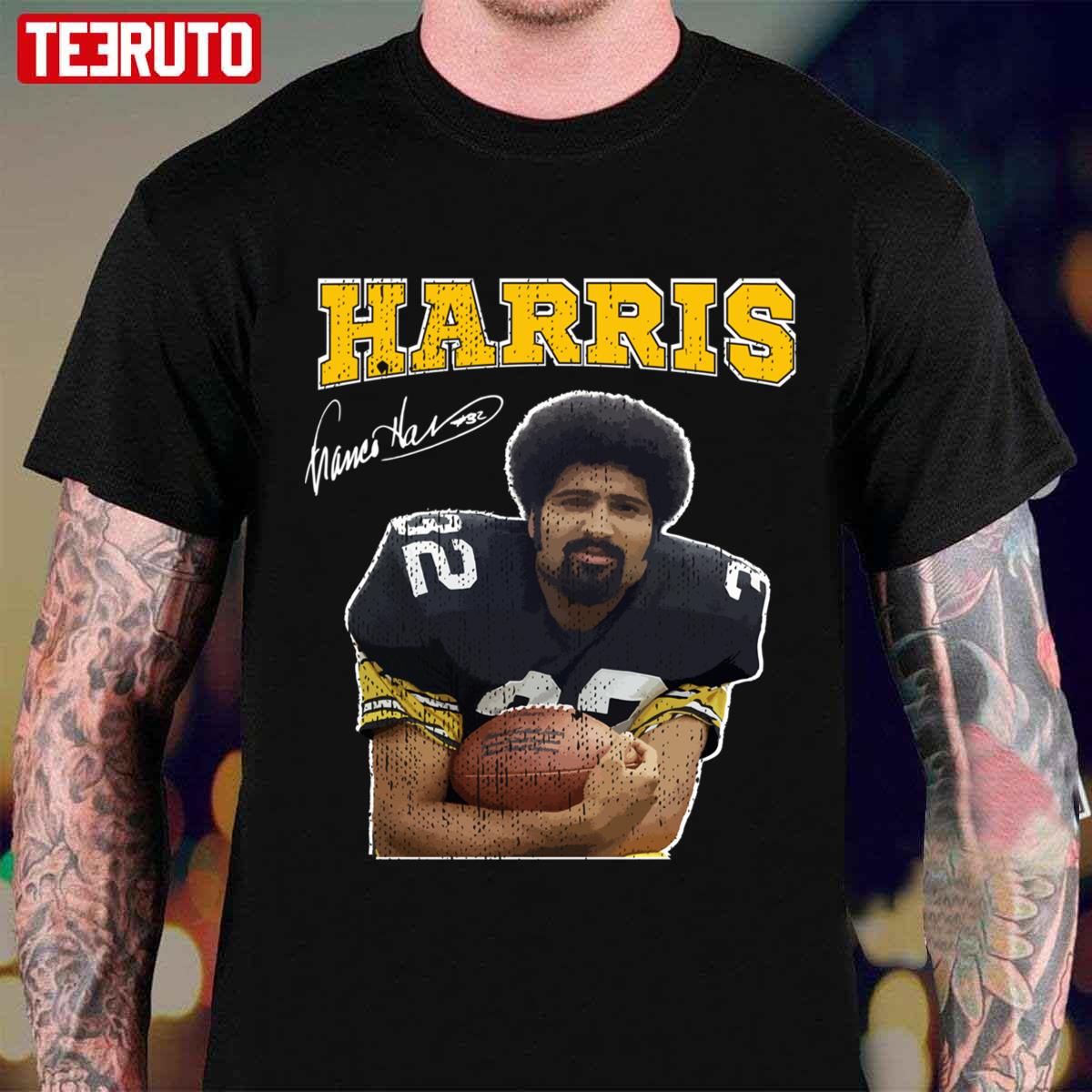 Harris #32 Baseball Franco Harris Goat Tribute Unisex T-Shirt