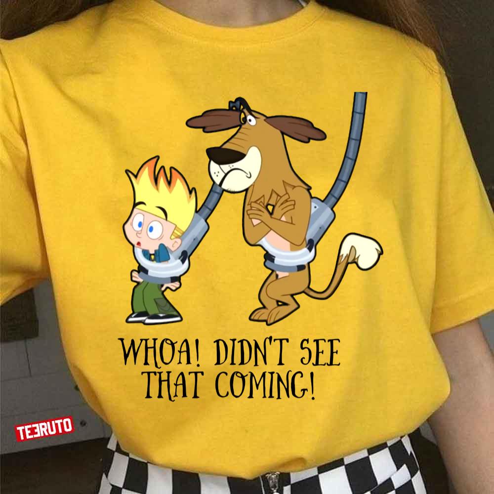 I Didn't See That Coming Johnny Test And Dukey Netflix Unisex T-Shirt ...