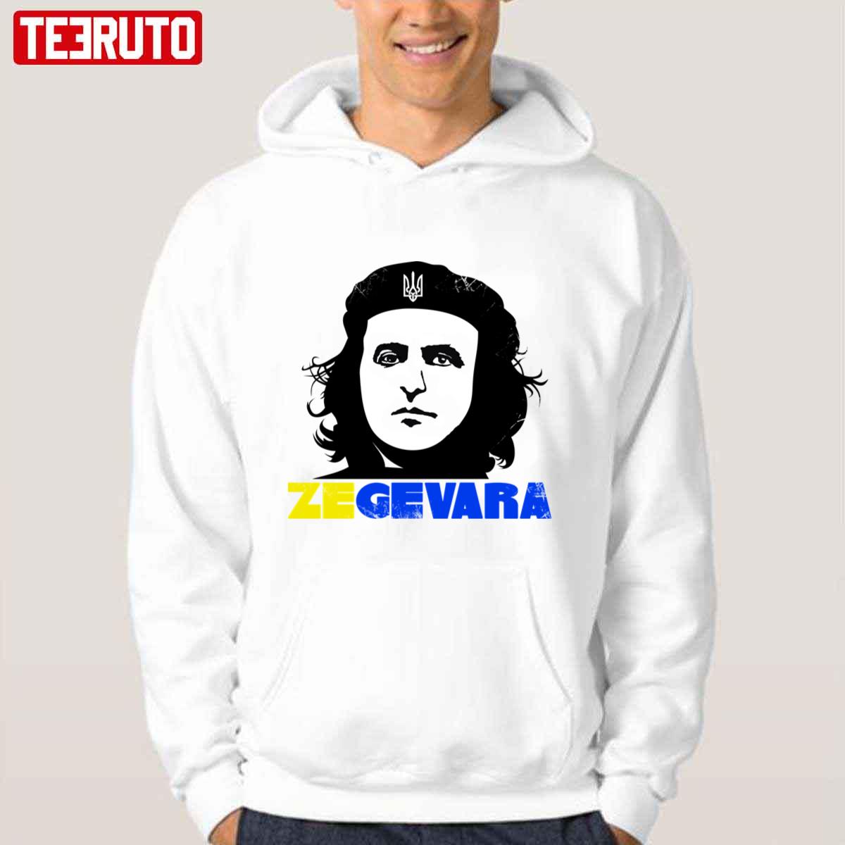 Inspired Zelensky Ukrainian Che Guevara Zegevara Unisex Hoodie