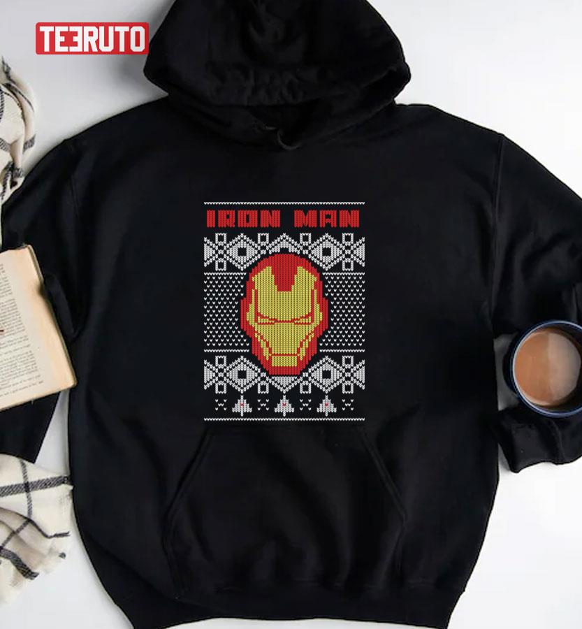 Iron Man Christmas Im Superheroes Ugly Sweater Unisex Sweatshirt - Teeruto