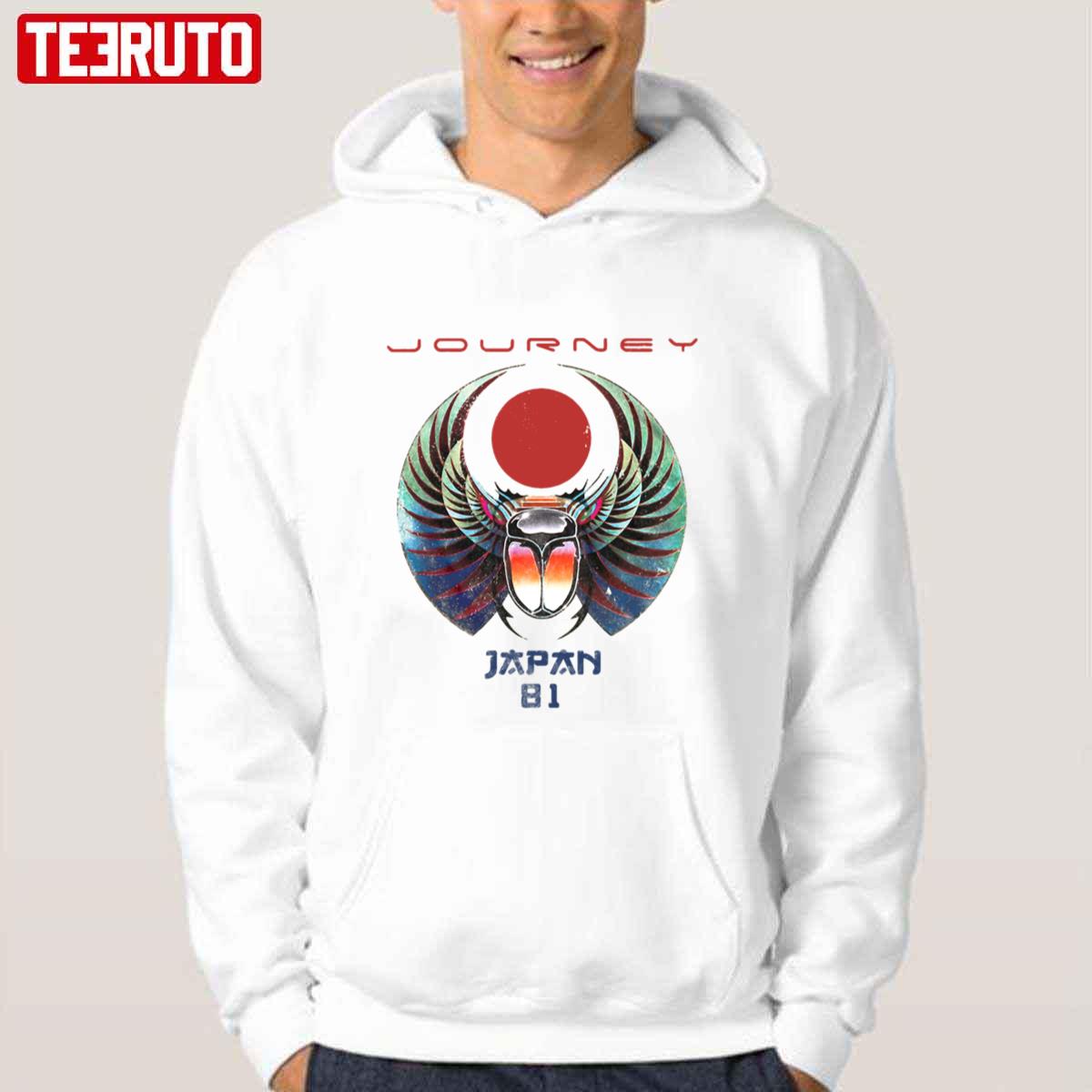 Japan Tour ’81 Journey Band Unisex Hoodie