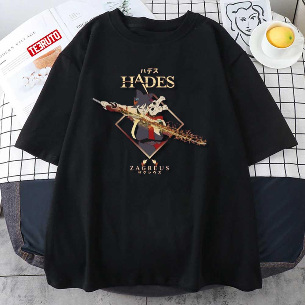 Japanese Art Hades Game Boy Zagreus Unisex T-Shirt