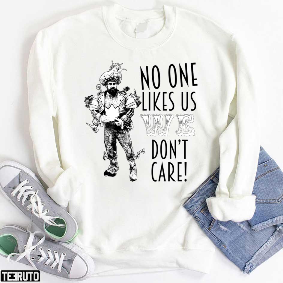 Jason Kelce Mummer No One Likes Us Clean Unisex Hoodie - Teeruto