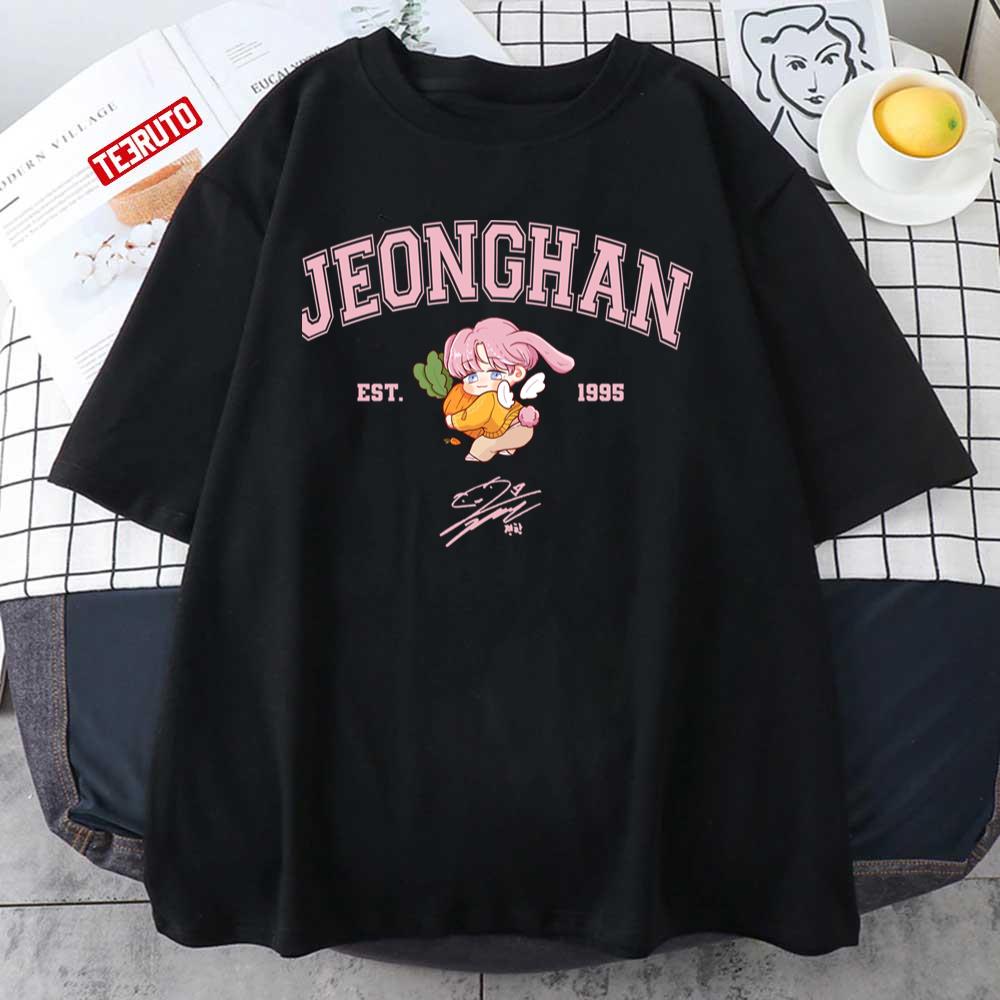 Jeonghan 1995 Seventeen Members Unisex T-Shirt - Teeruto