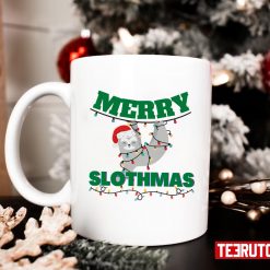 Let’s Celebrate Christmas 2022 Funny Moments Sloth Make Me Up When Is Christmas Merry Slo 11 oz Ceramic