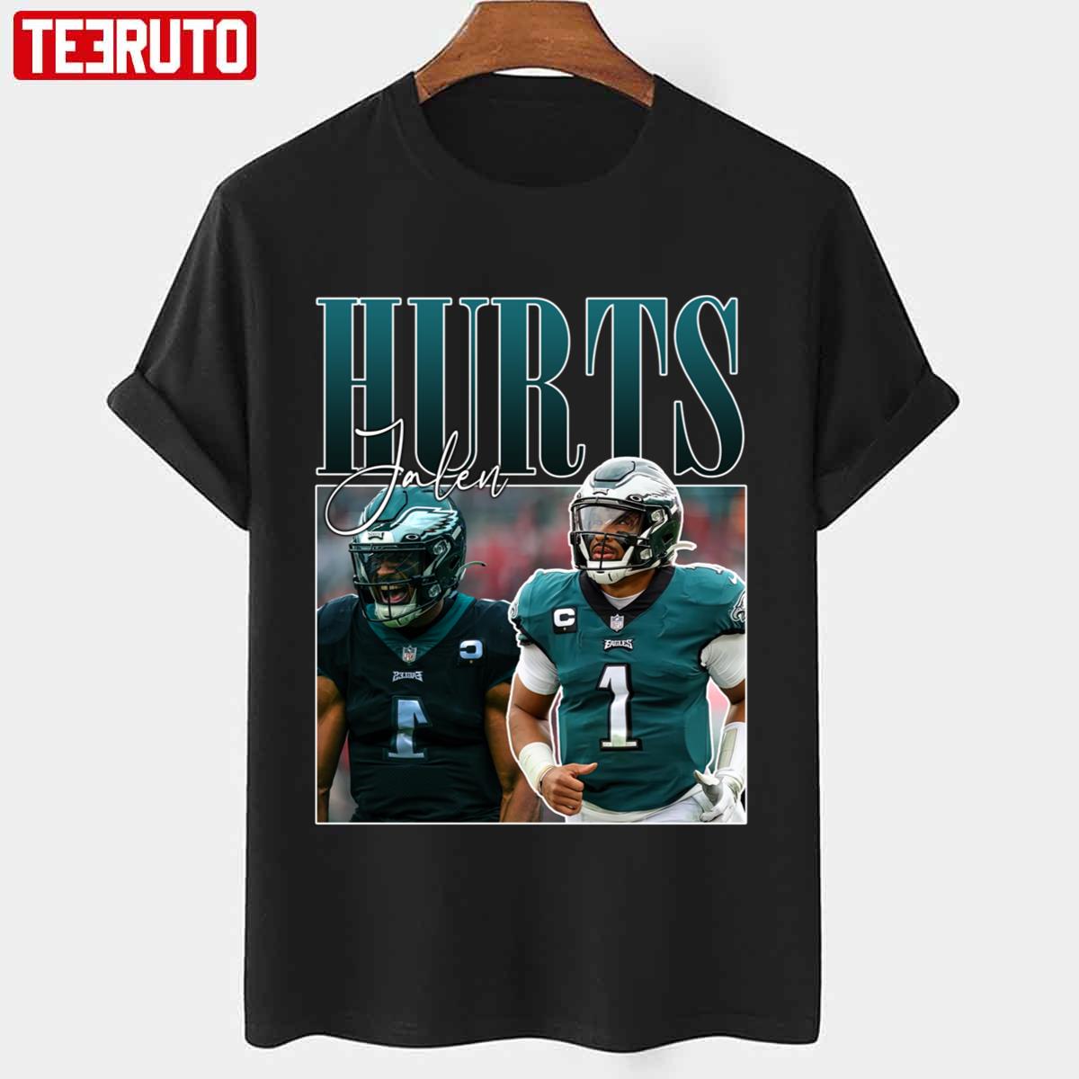 Jalen Hurts Vintage 90s Shirt Sweatshirt Hoodies, Jalen Hurts T