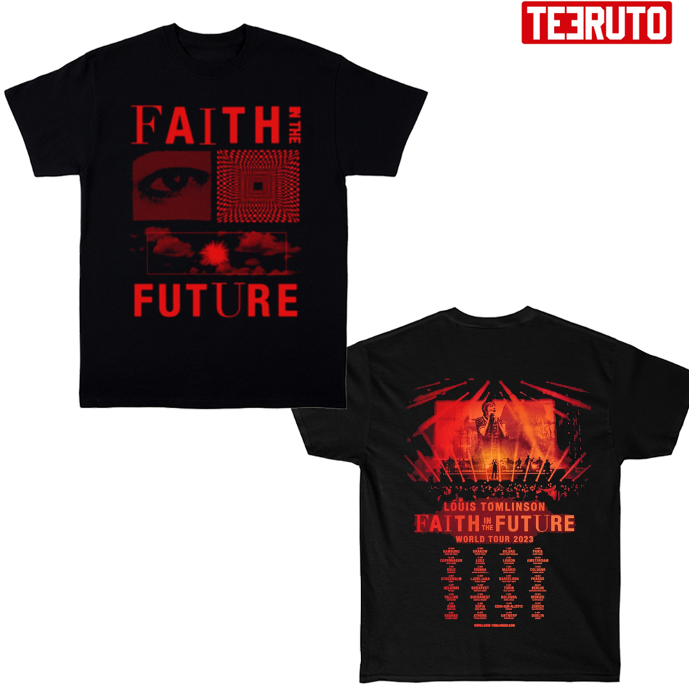 Faith In The Future Tour Louis Tomlinson Merch T-Shirt