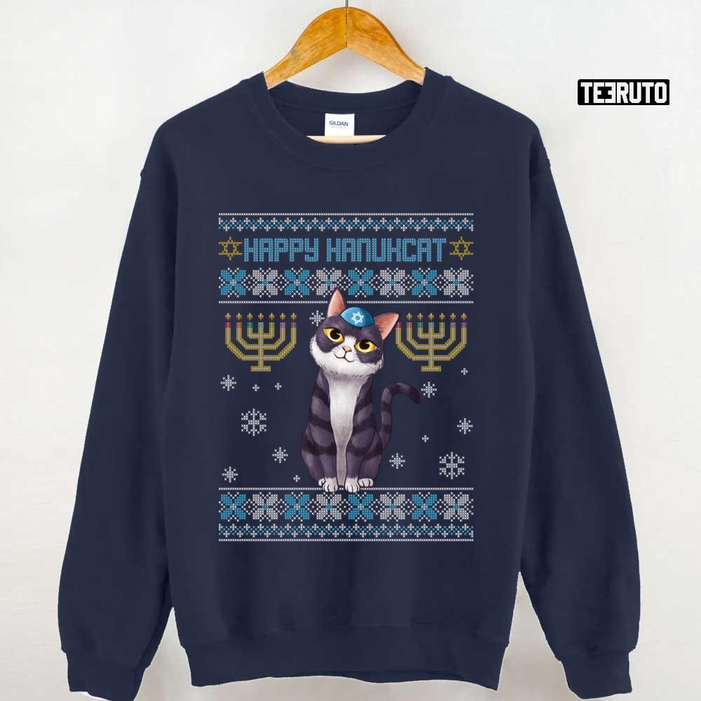 hanukkah cat sweater