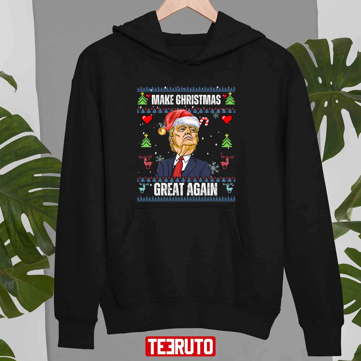 Make Christmas Great Again Trump Xmas Gifts' Unisex Crewneck Sweatshirt