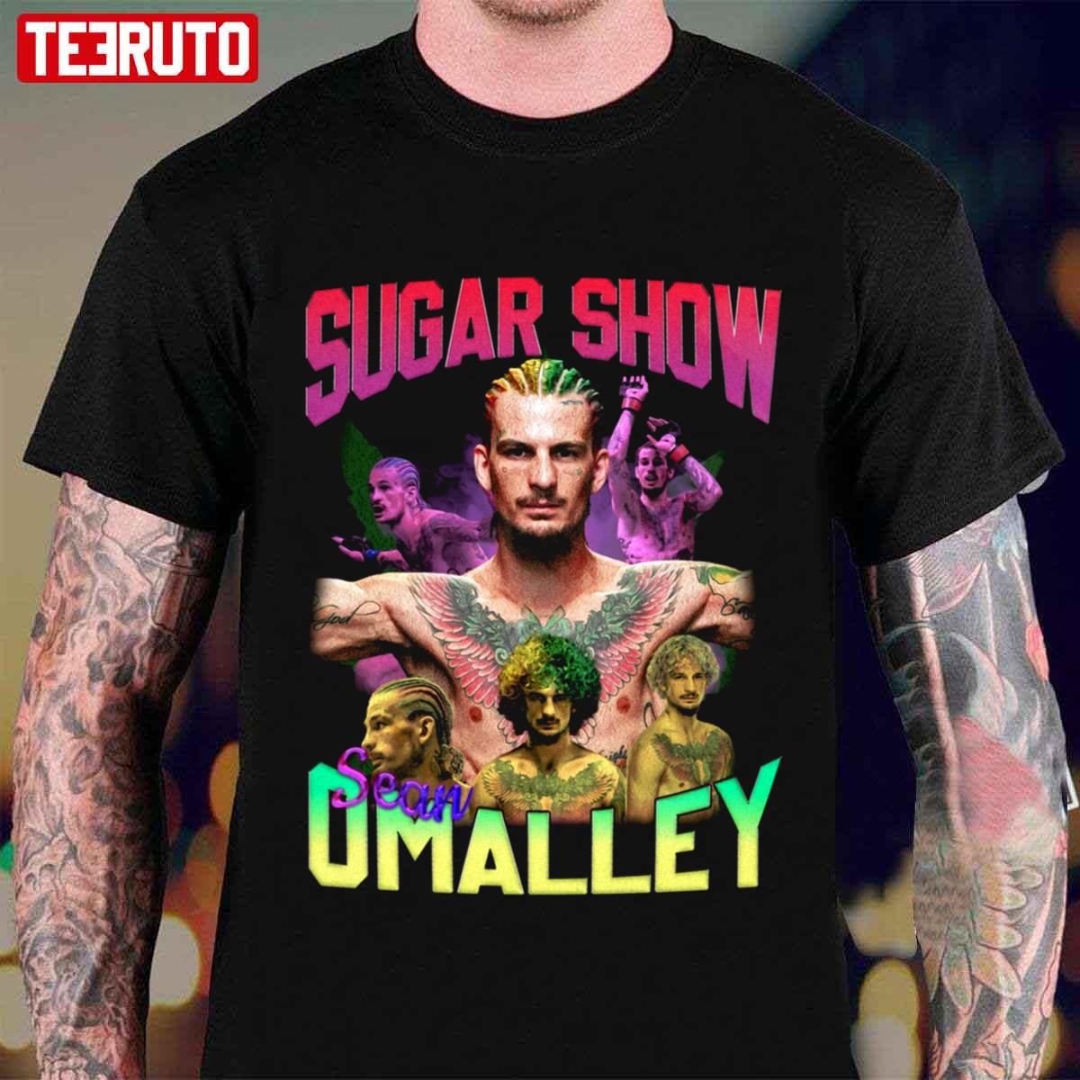 Martial Artist Sugar Show Sean O'Malley Vintage Bootleg 90s Unisex T ...