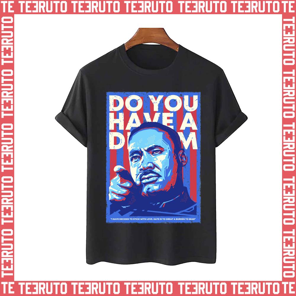 Martin Luther King Jr Day Mlk Art Long Unisex T-Shirt - Teeruto