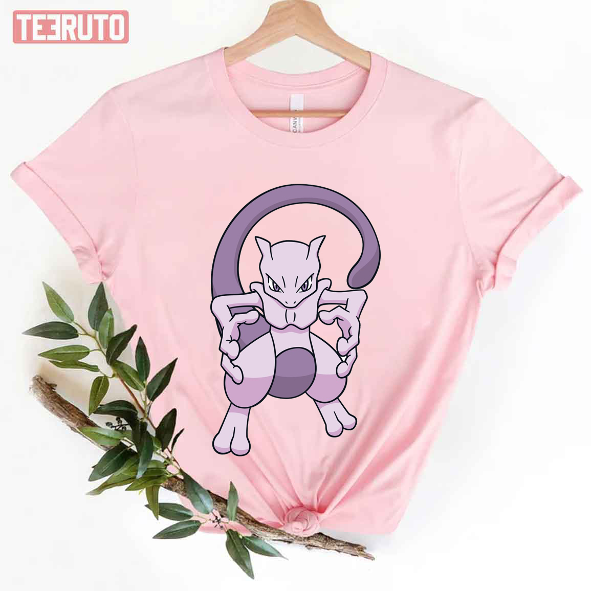 Mewtwo Myuutsuu Psychic Type Legendary Pokémon Unisex T-Shirt