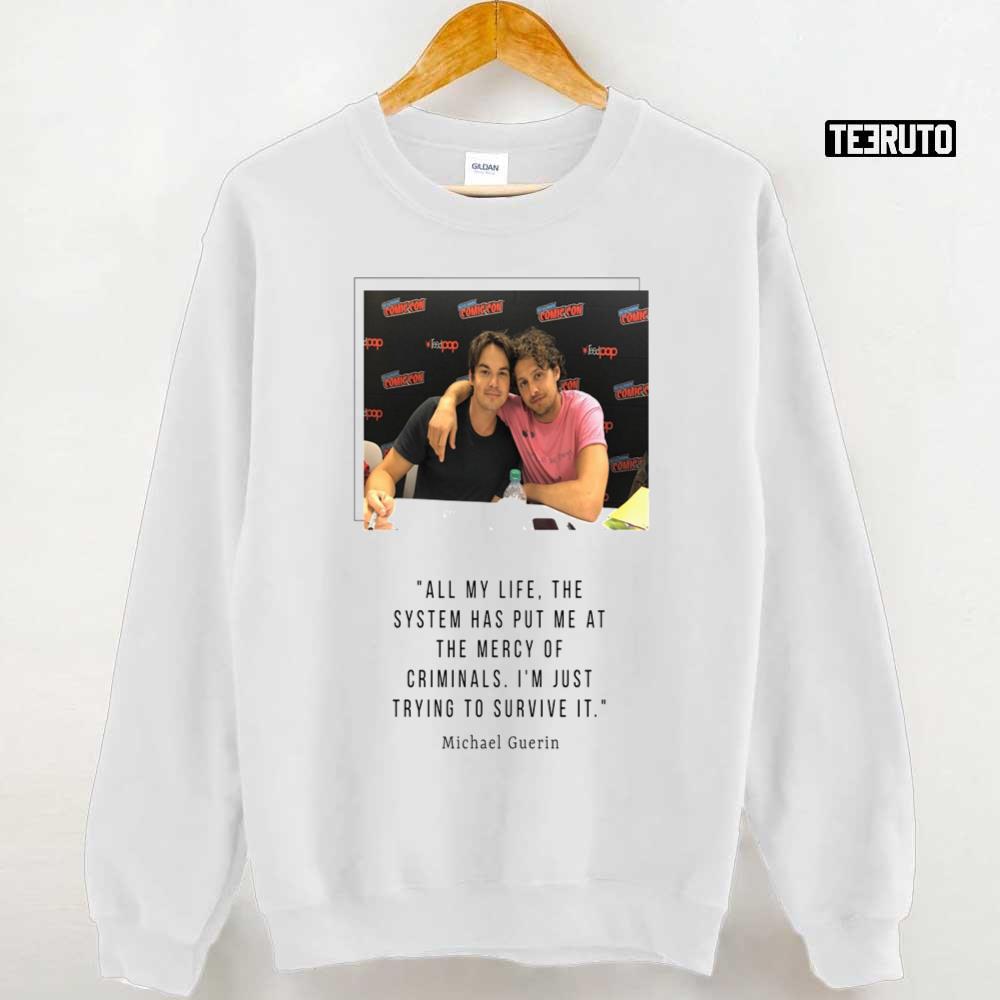 Michael Vlamis & Tyler Blackburn Quote Unisex Sweatshirt
