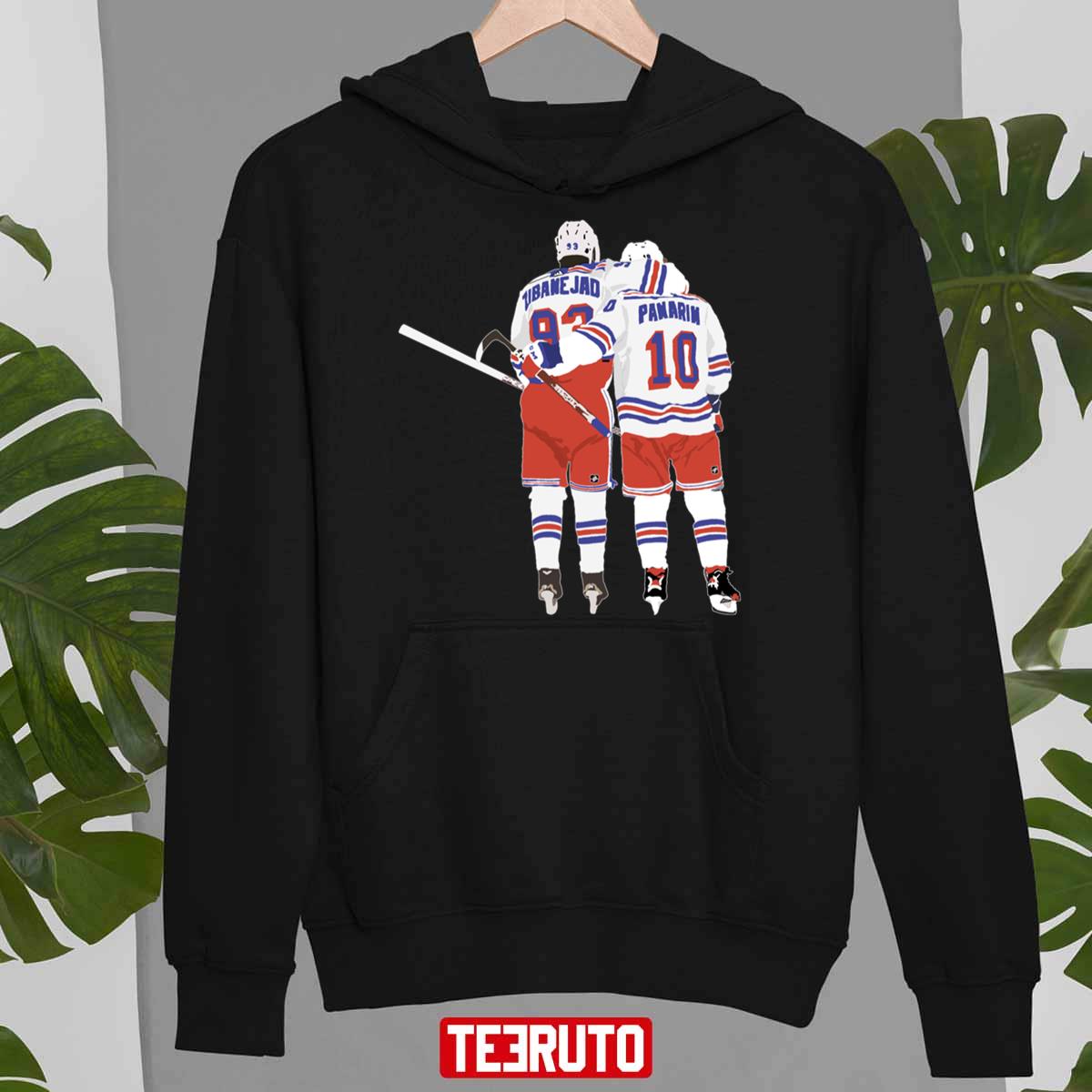Mika Zibanejad And Artemi Panarin New York Rangers Unisex Hoodie