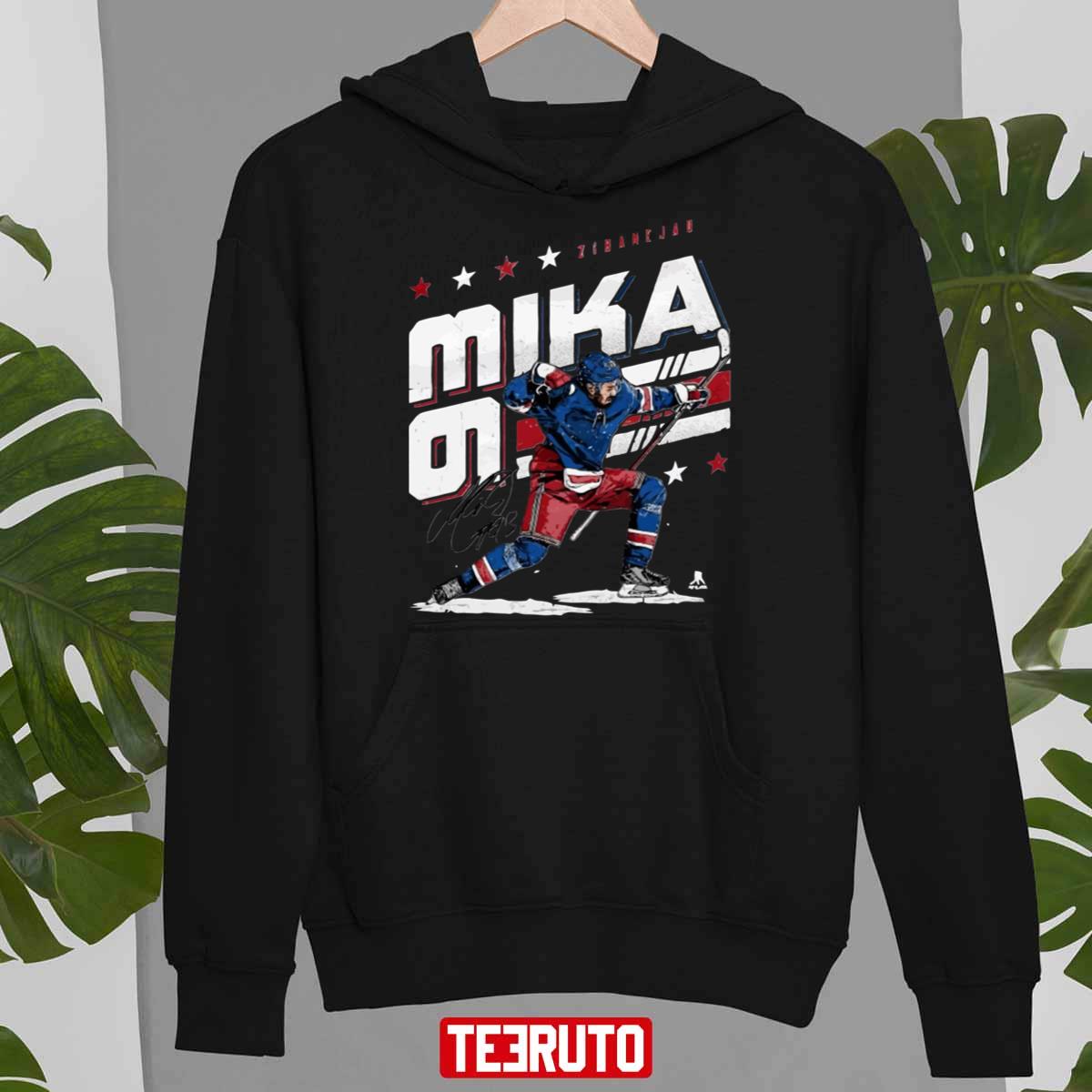 Mika Zibanejad New York Hockey Mika Zibanejad Unisex Hoodie