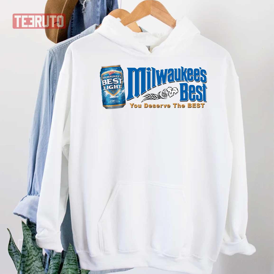 Milwaukee’s Best Light Beer Can Design Unisex Hoodie