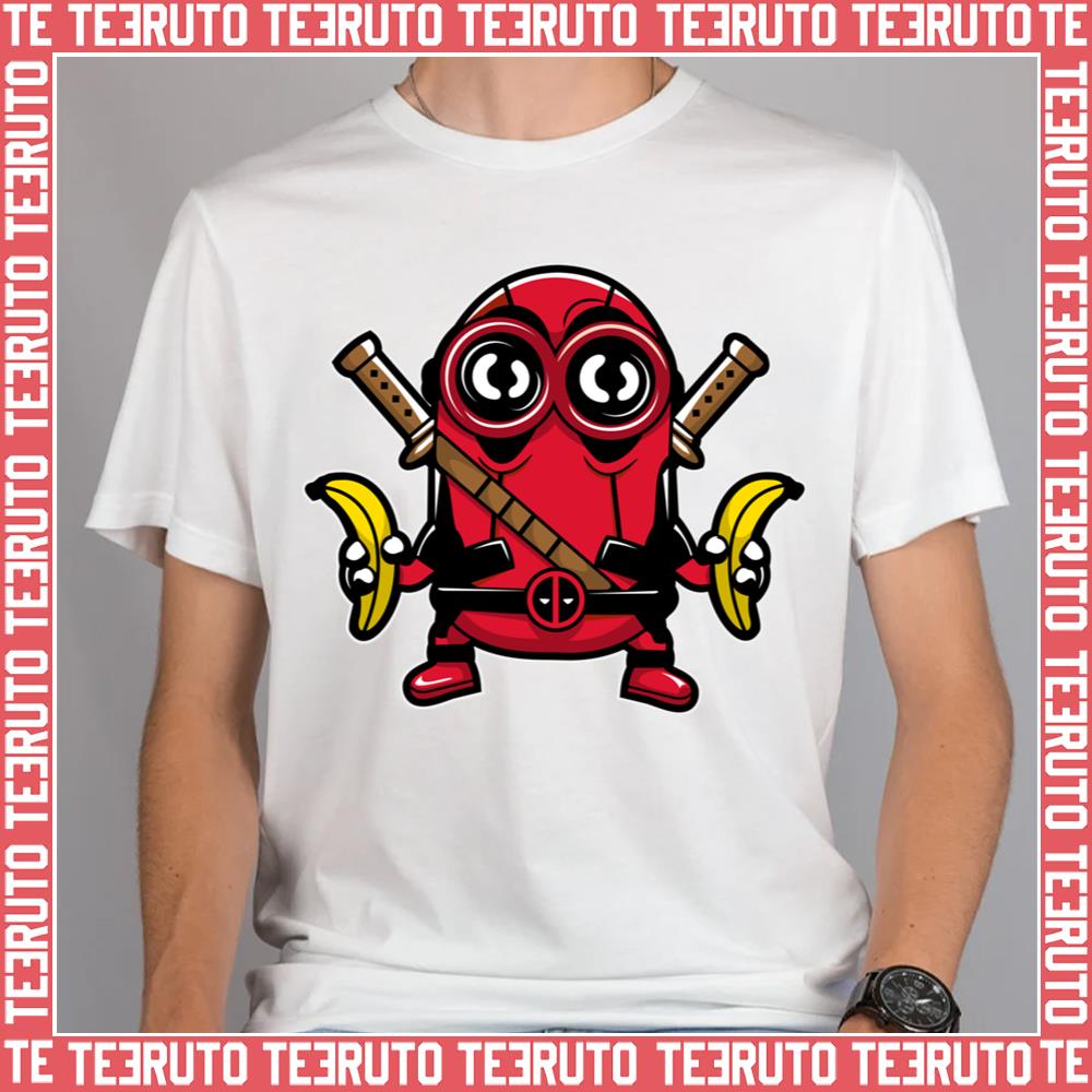Minipool And Bananas Deadpool Unisex T-Shirt