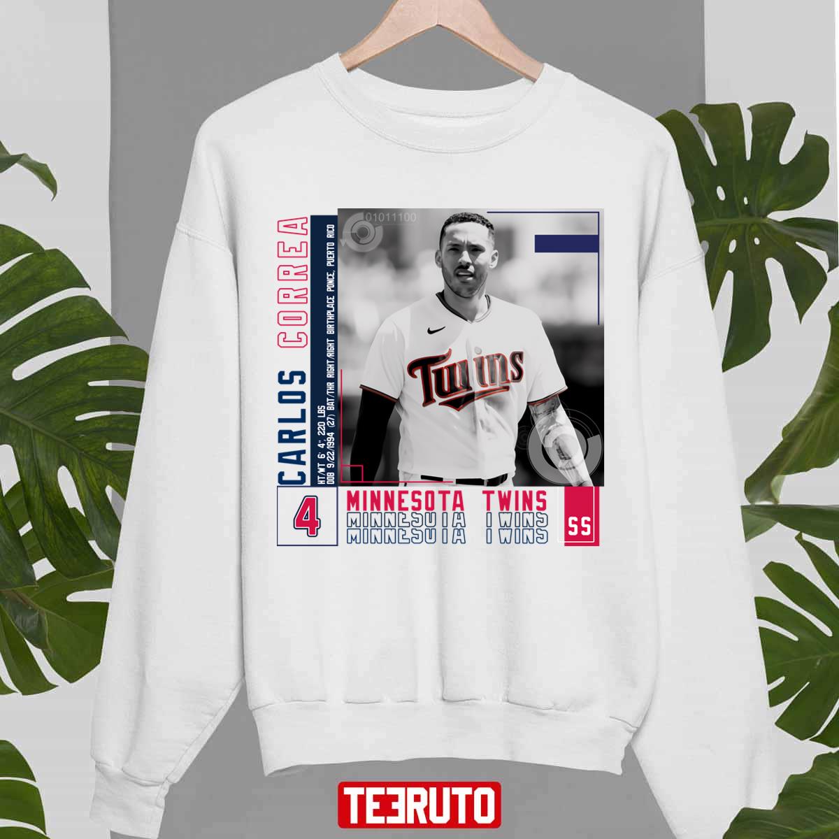 Minnesota Twins Carlos Correa What Time Is It T-shirt,Sweater