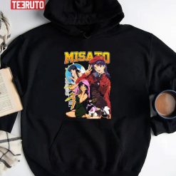 Misato Character In Genesis Evangelion Unisex Hoodie