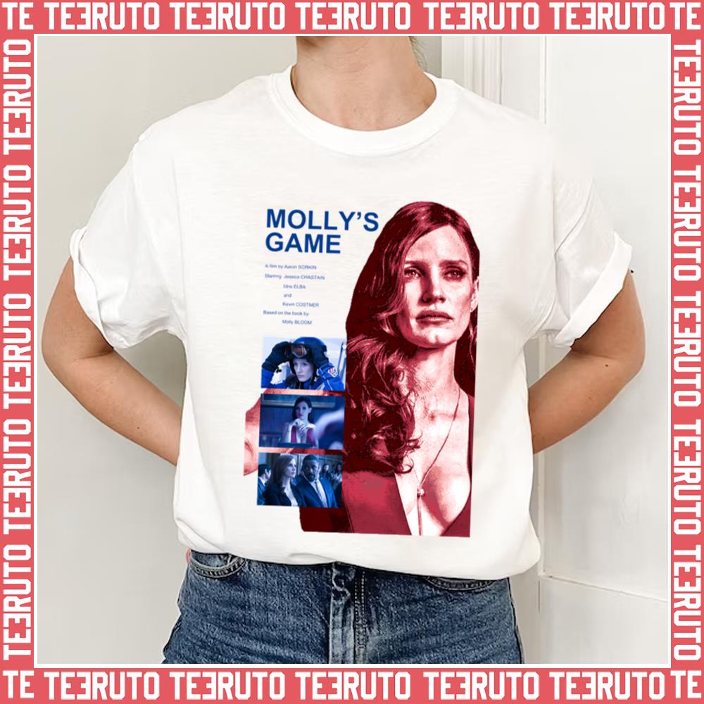 Molly’s Game 2017 Jessica Chastain Unisex T-Shirt