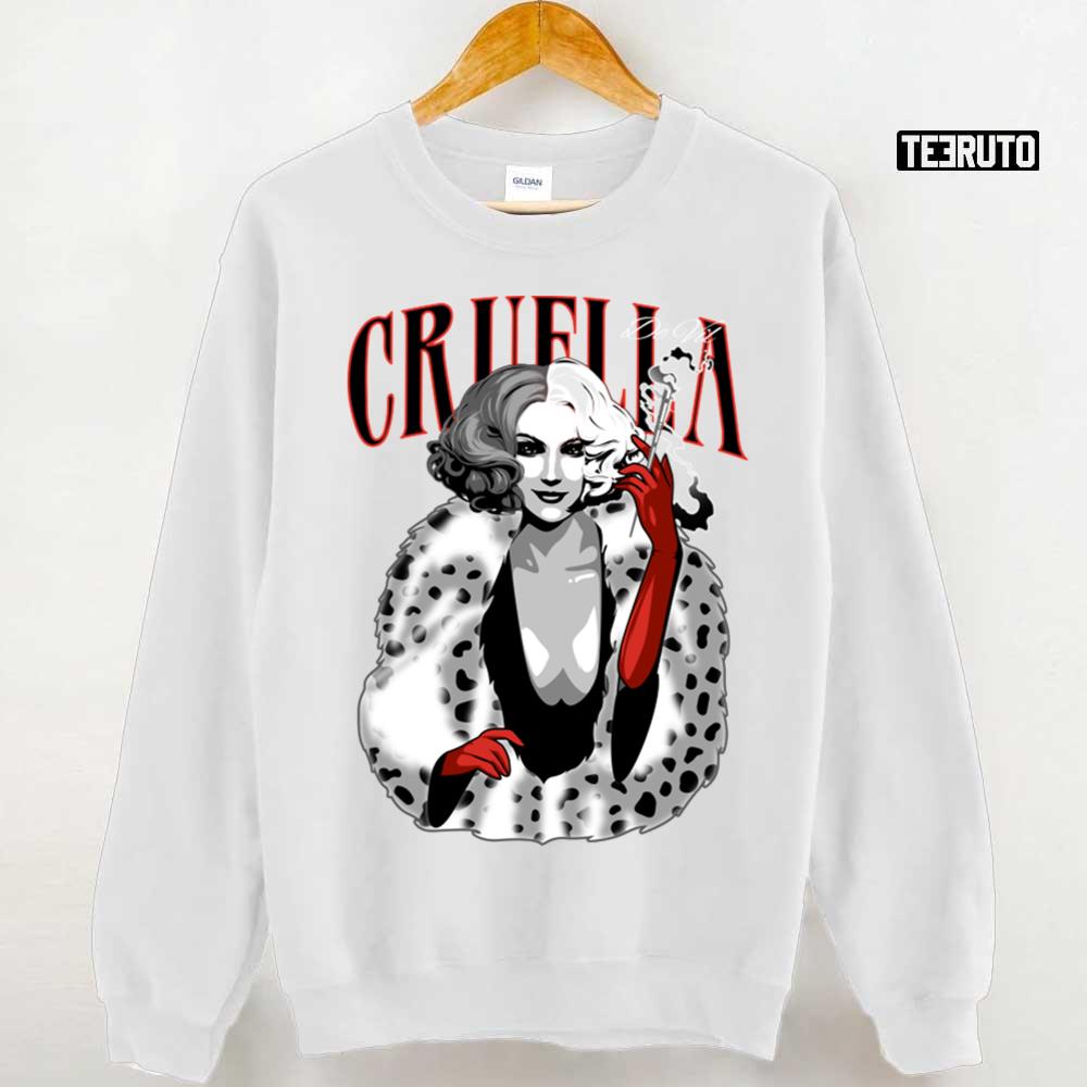 Mooella De Vil Cruella Parody Unisex Sweatshirt