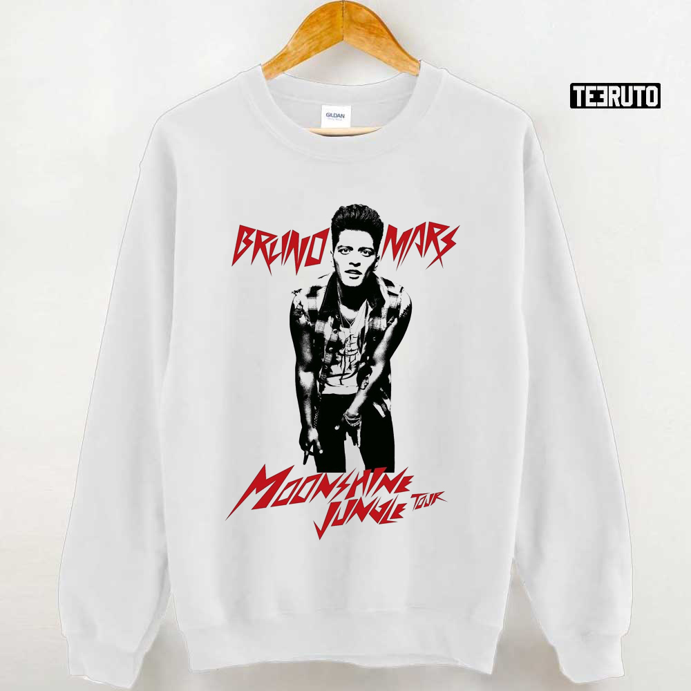 Moonshine Jungle Tour Bruno Mars Unisex Sweatshirt