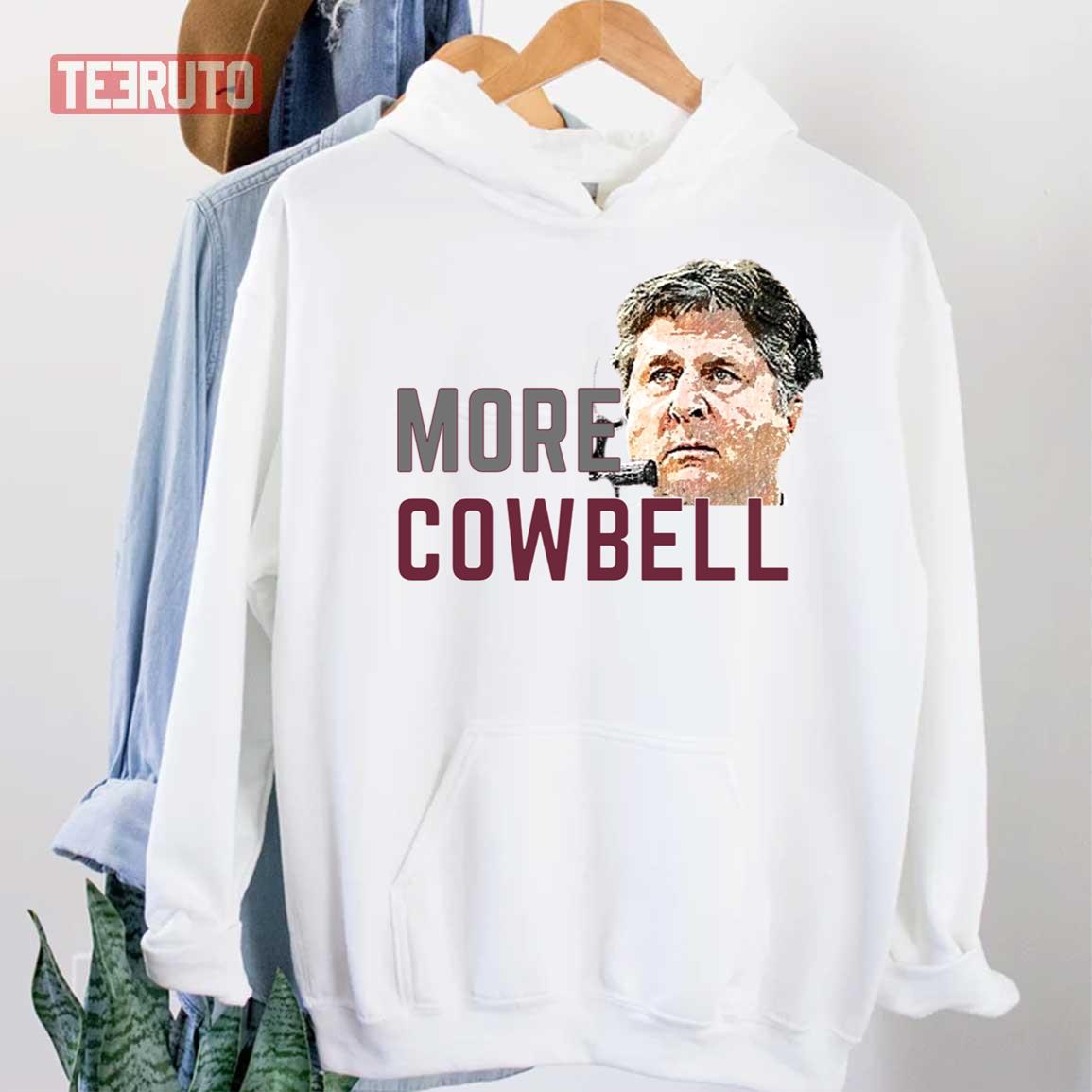More Cowbell Mississippi Mike Leach Unisex Hoodie