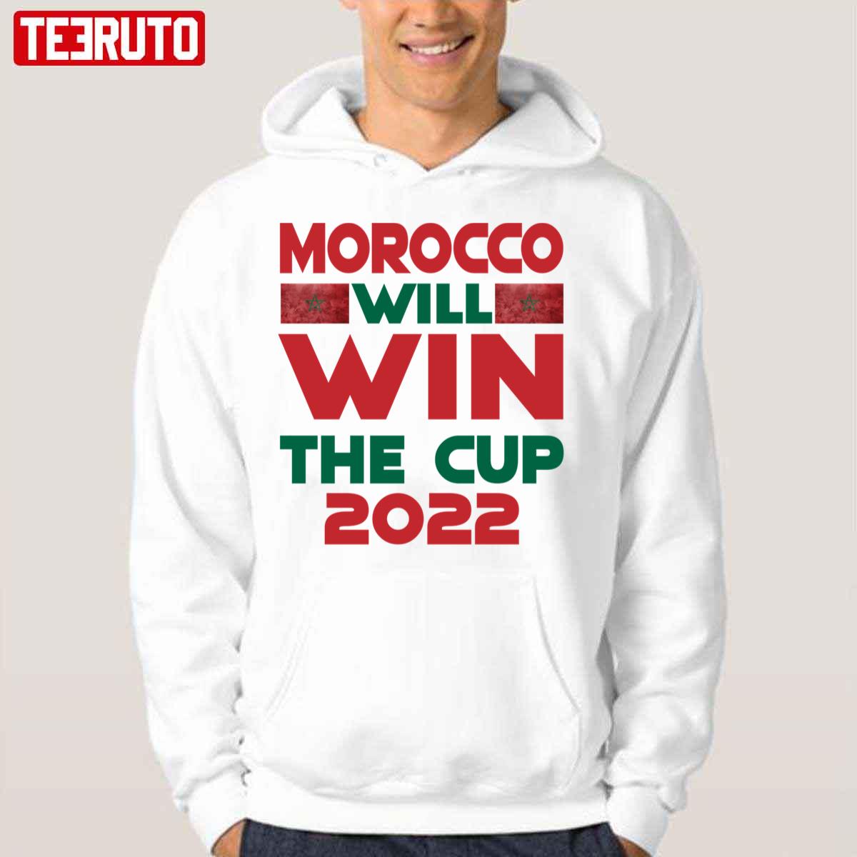 Morocco Will Win The Cup 2022 Unisex Hoodie