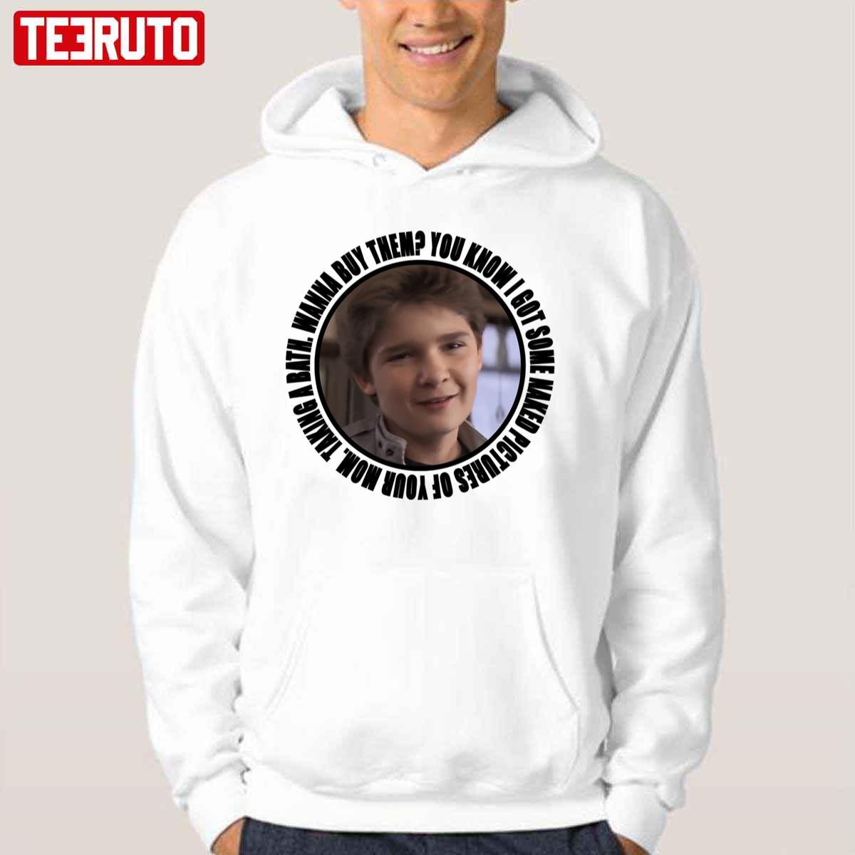 Mouth From Goonies You Know I Got Some Naked Pictures Of Your Mom Unisex Hoodie