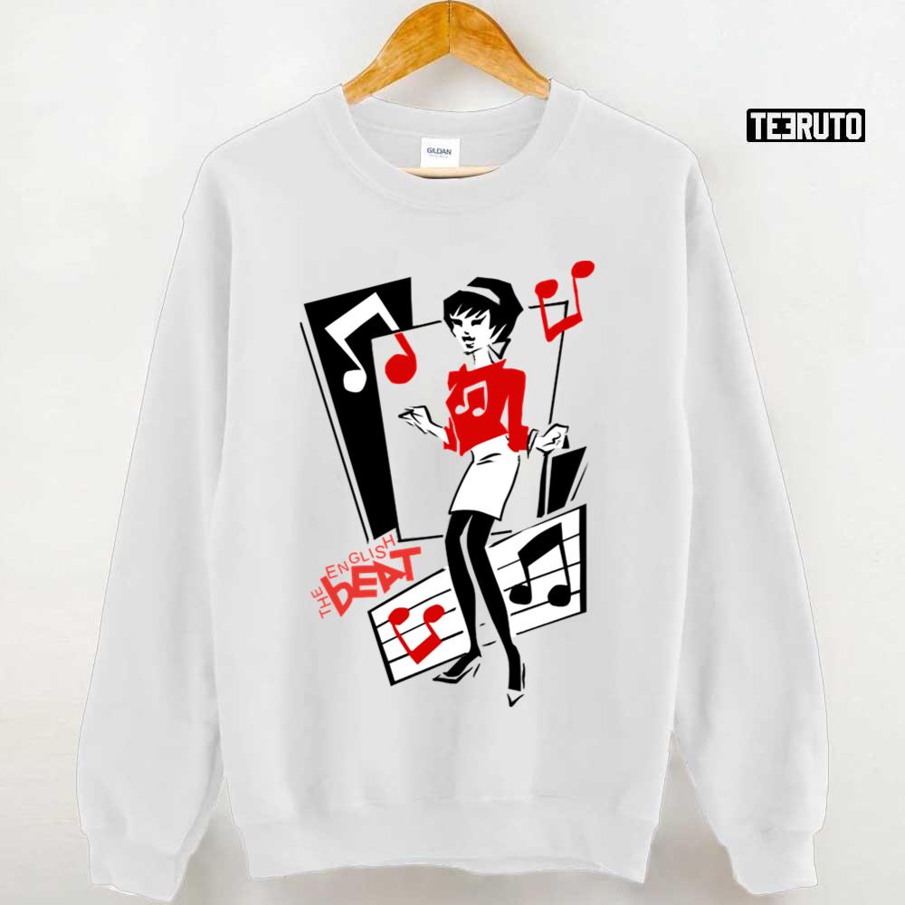 0401~Tech Jersey MUSIC BOLT Varsity T-shirt with Contrasting Sleeves