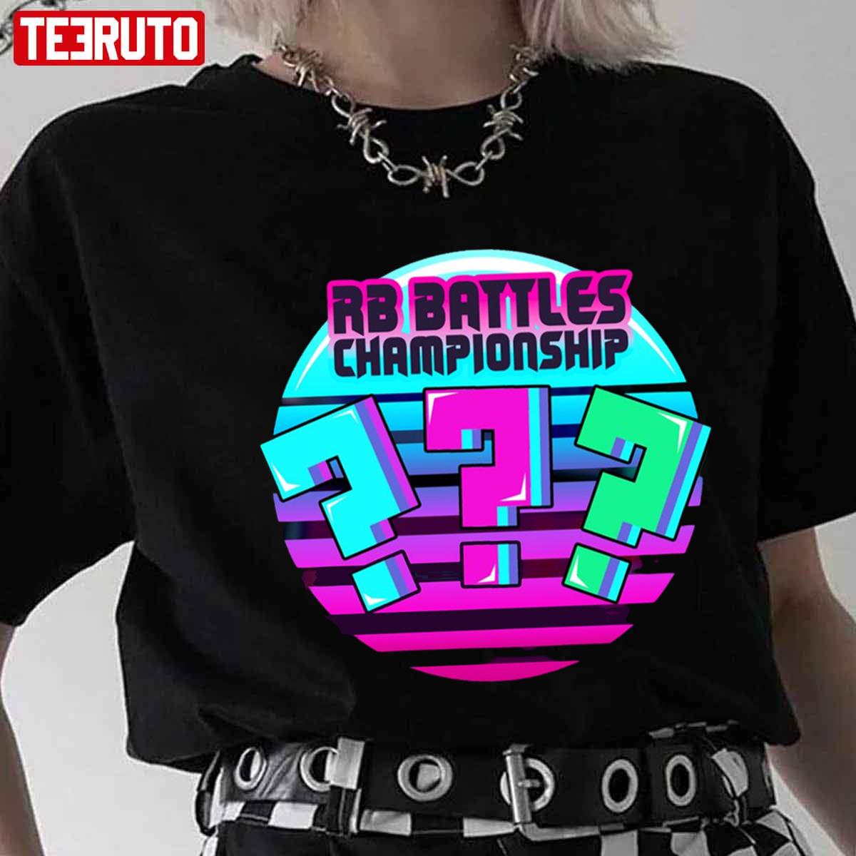 Neon Rb Battles Championship Fanart Unisex T-Shirt