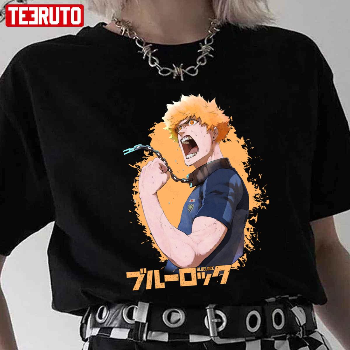 New Design Of Blue Lock Rensuke Kunigami Active Unisex T-Shirt