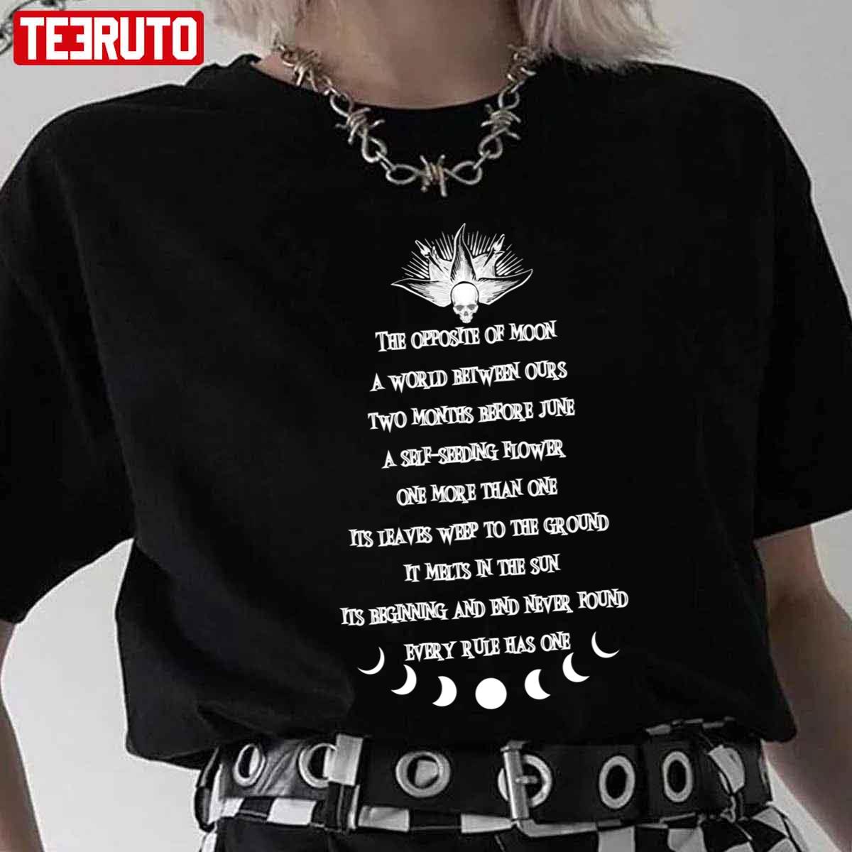 Nightshade Society Snap Twice Nevermore Academy Wednesday Unisex T-Shirt