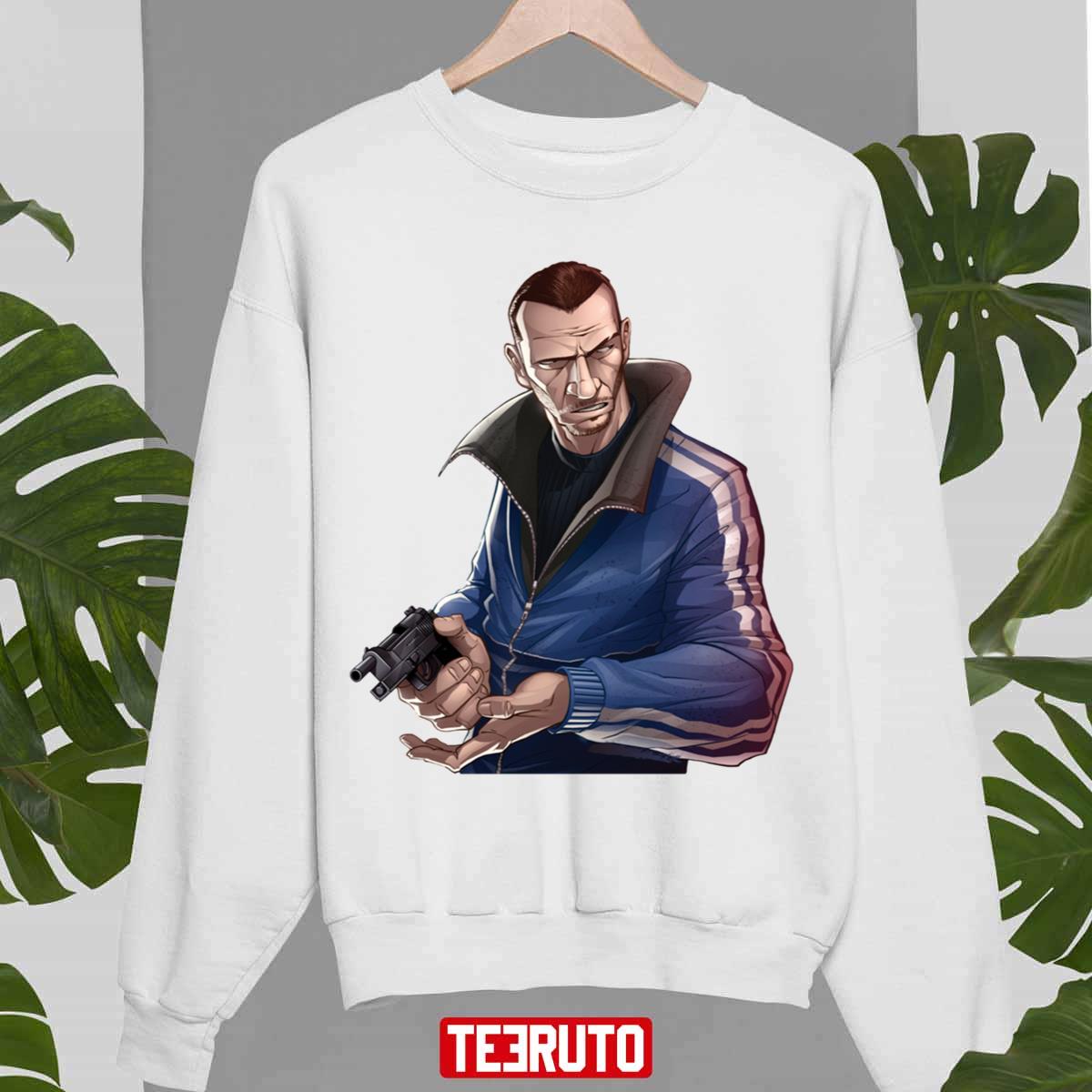 Niko Bellic Grand Theft Auto Gta Unisex Sweatshirt