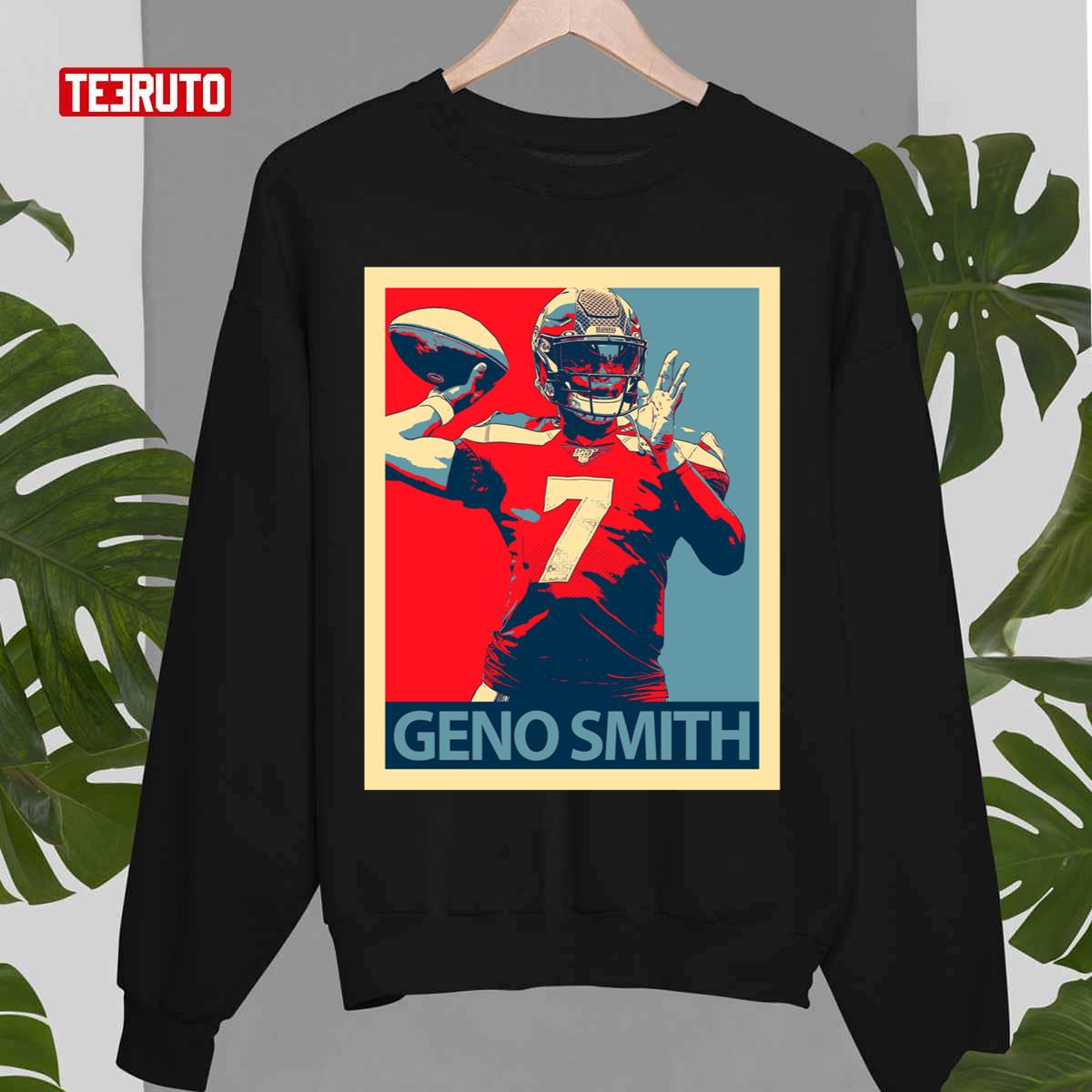 No 7 Geno Smith Trending Hope Art Unisex Sweatshirt - Teeruto