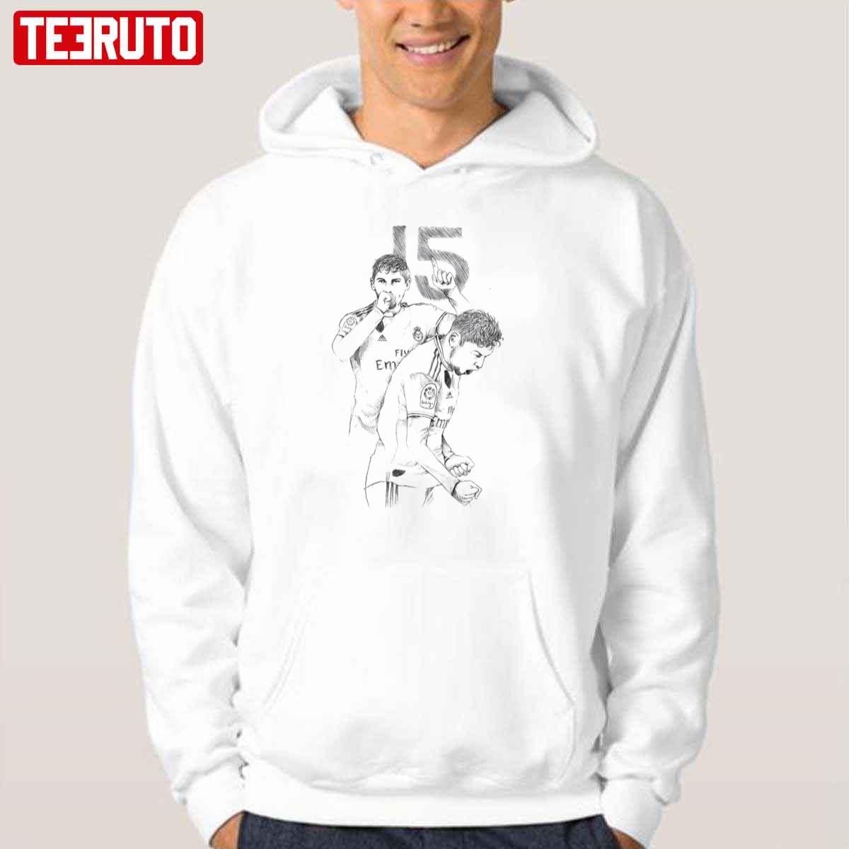 Number 15 Federico Valverde Soccer Design Unisex Hoodie