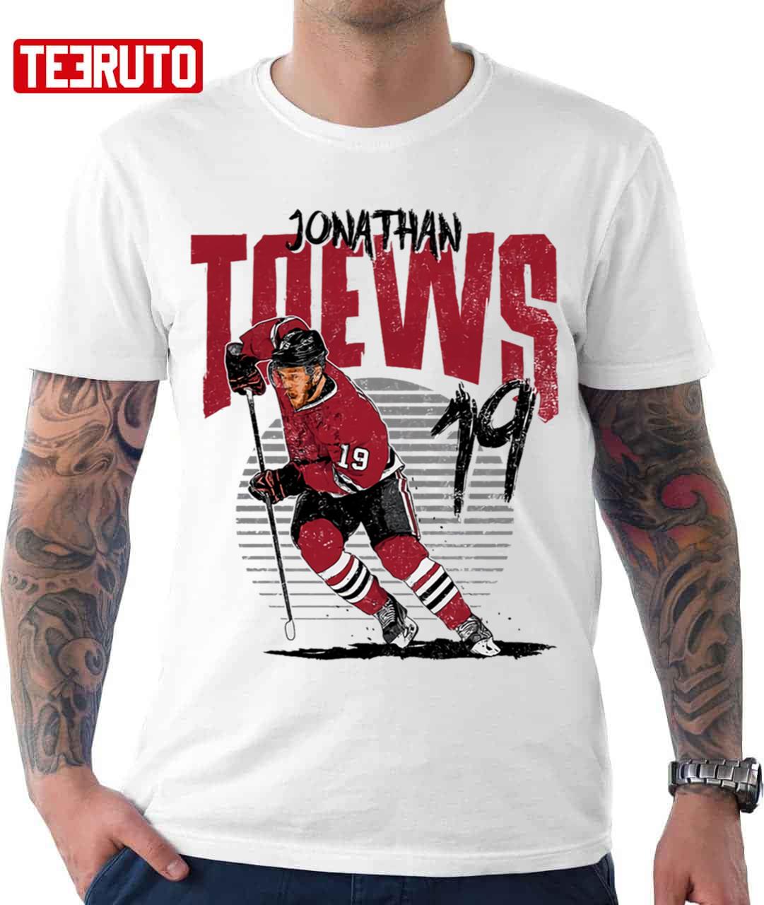 Number 19 Chicago Blackhawks Jonathan Toews Rise Unisex Hoodie - Teeruto