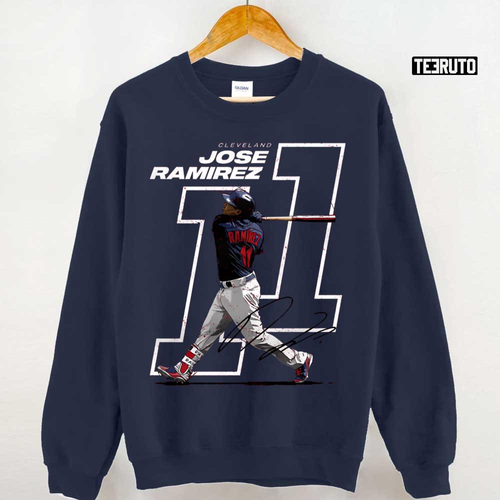 Offset Cleveland Guardians Baseball Jose Ramirez Shirt - Limotees