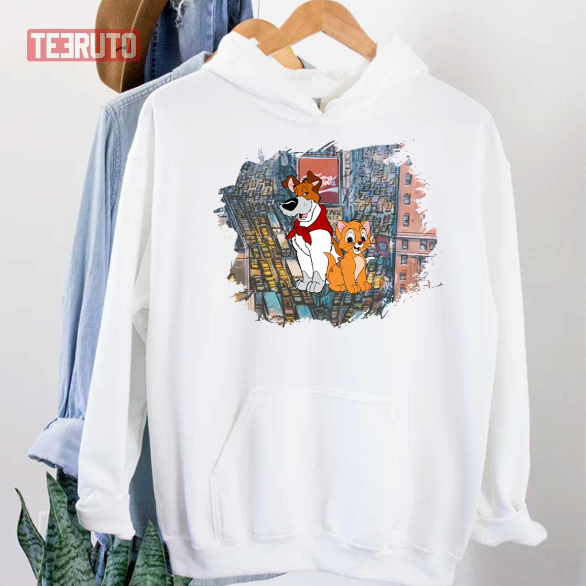 Oliver And Dodger Oliver & Company Unisex Hoodie