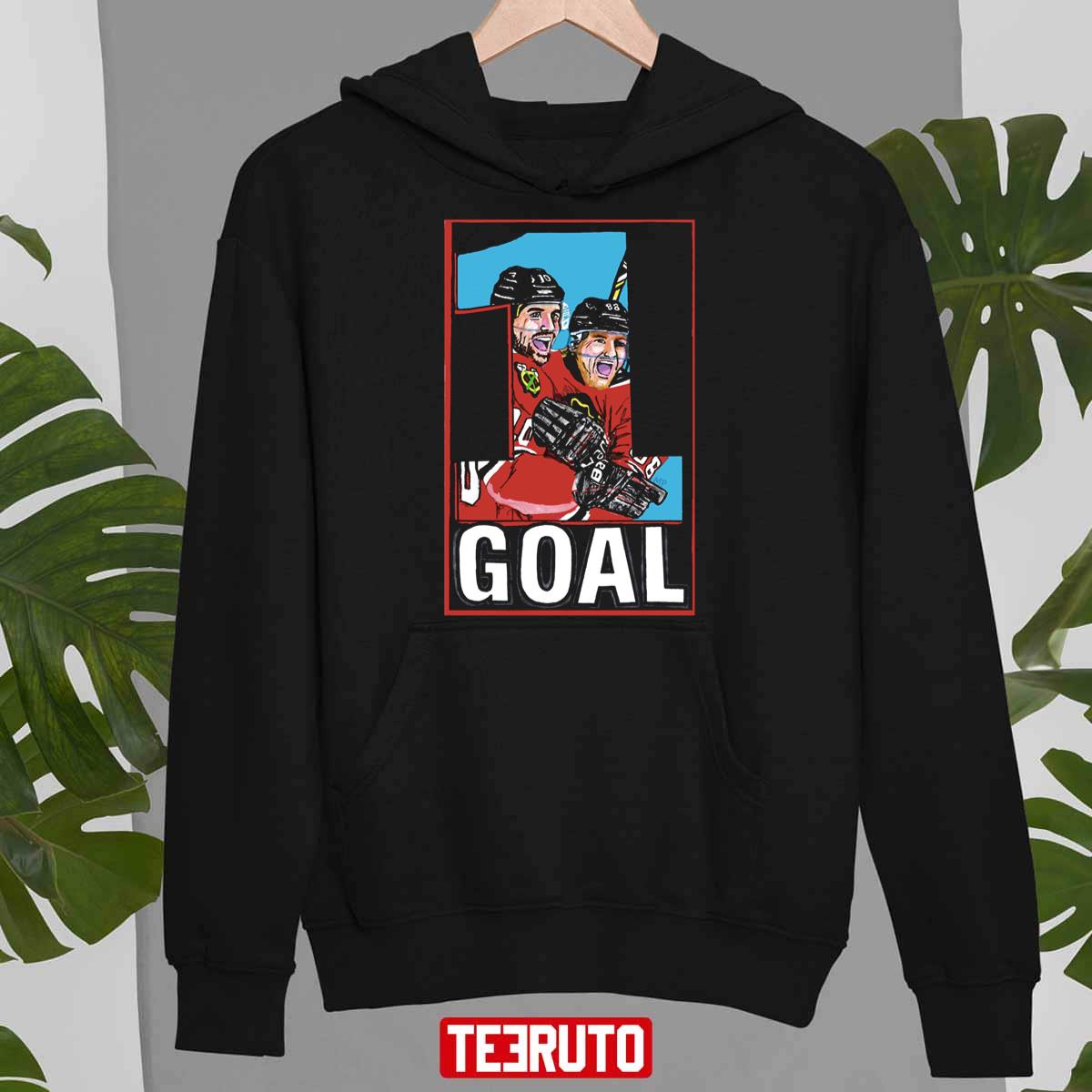 One Goal Chicago Blackhawks Unisex Hoodie