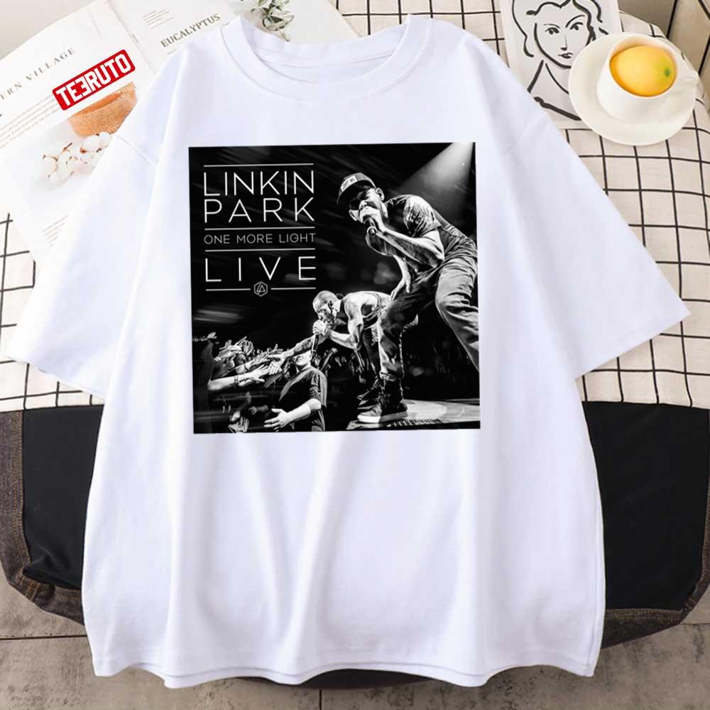 linkin park t shirt one more light