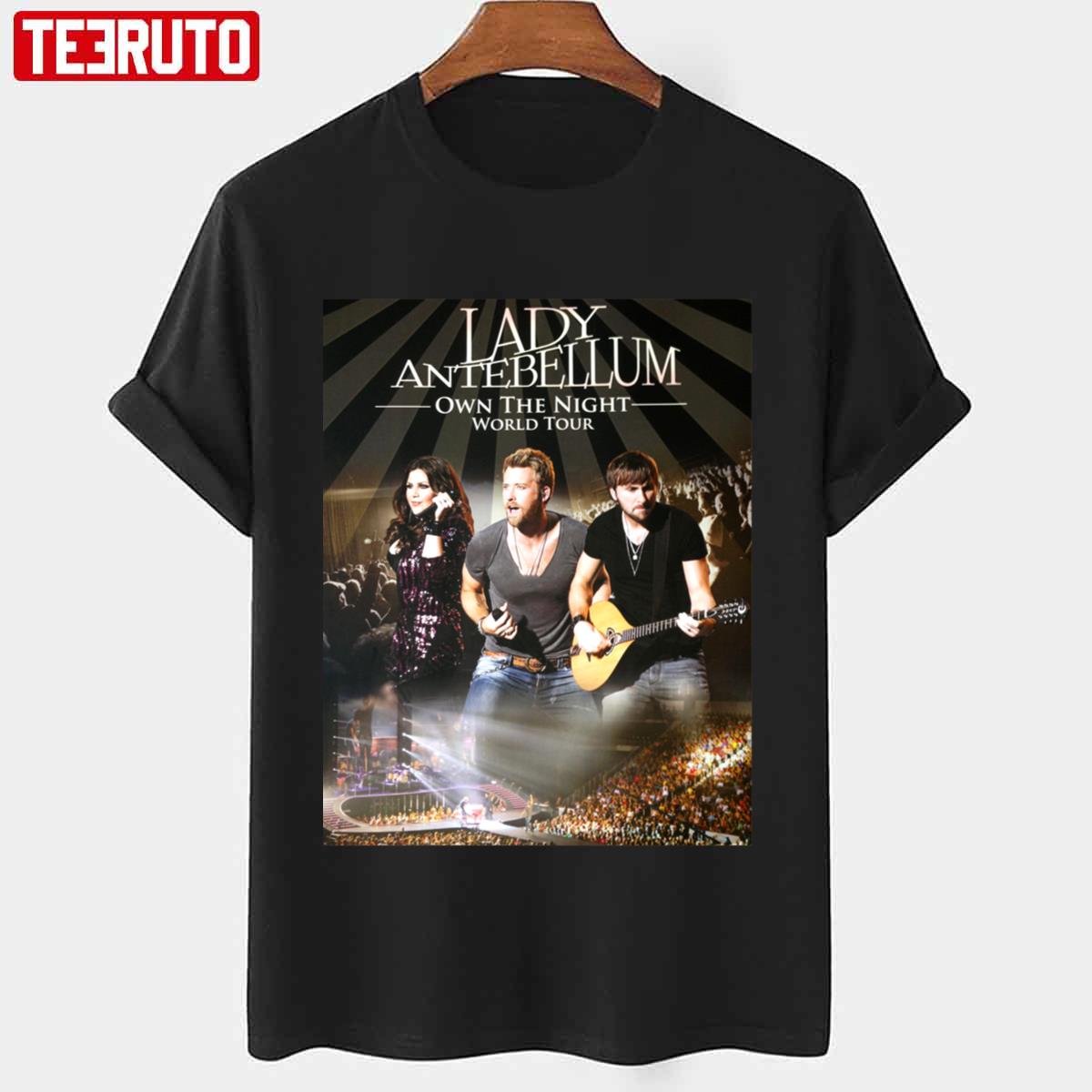 lady antebellum concert t shirts