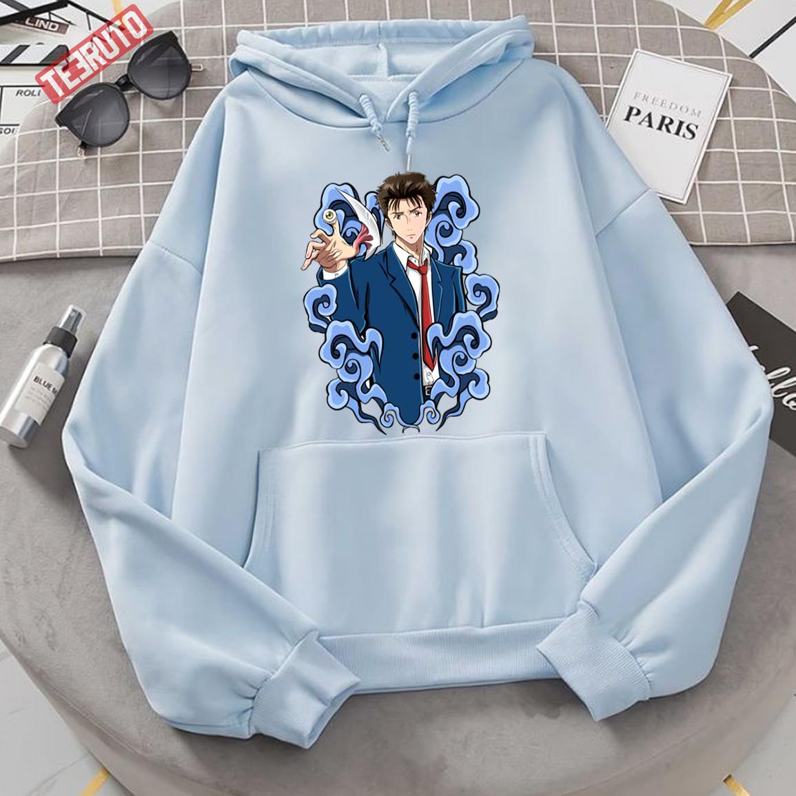 Parasyte Anime Hideo And Migi Unisex Hoodie