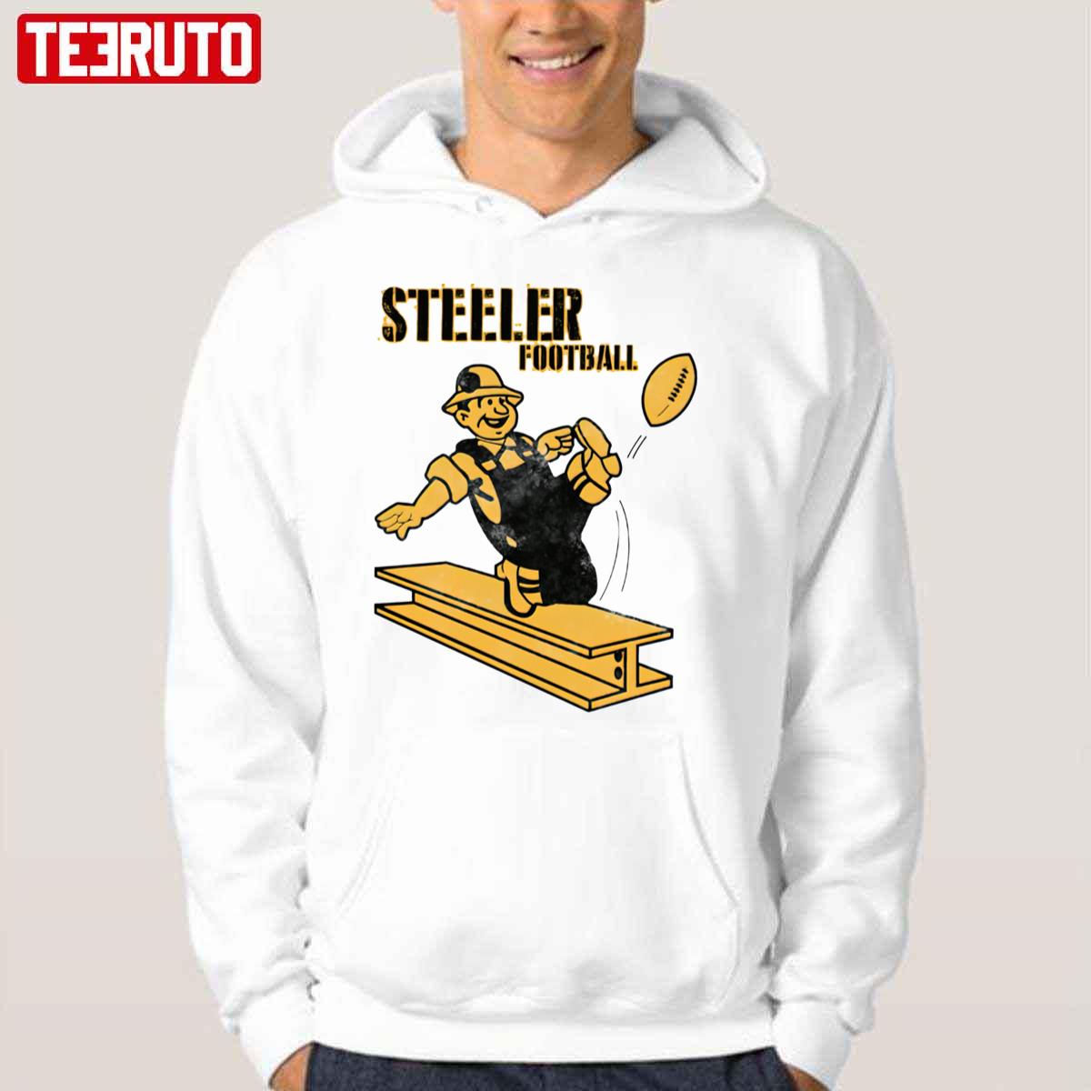 Pittsburgh Steelers Football Mascot Unisex Hoodie - Teeruto