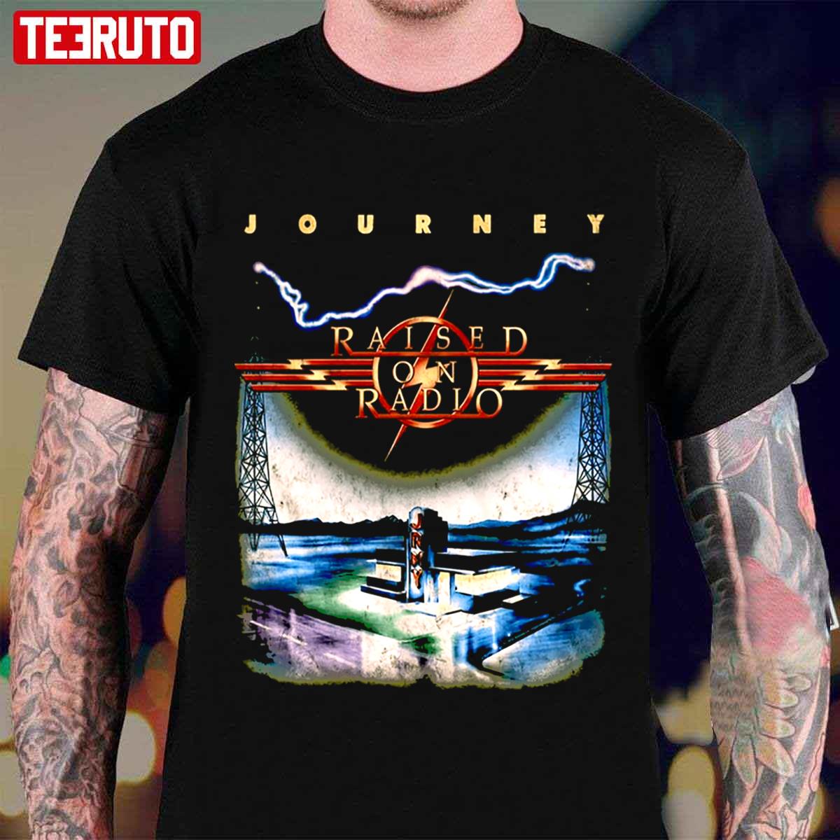 Raised On Radio Journey Band Unisex T-Shirt