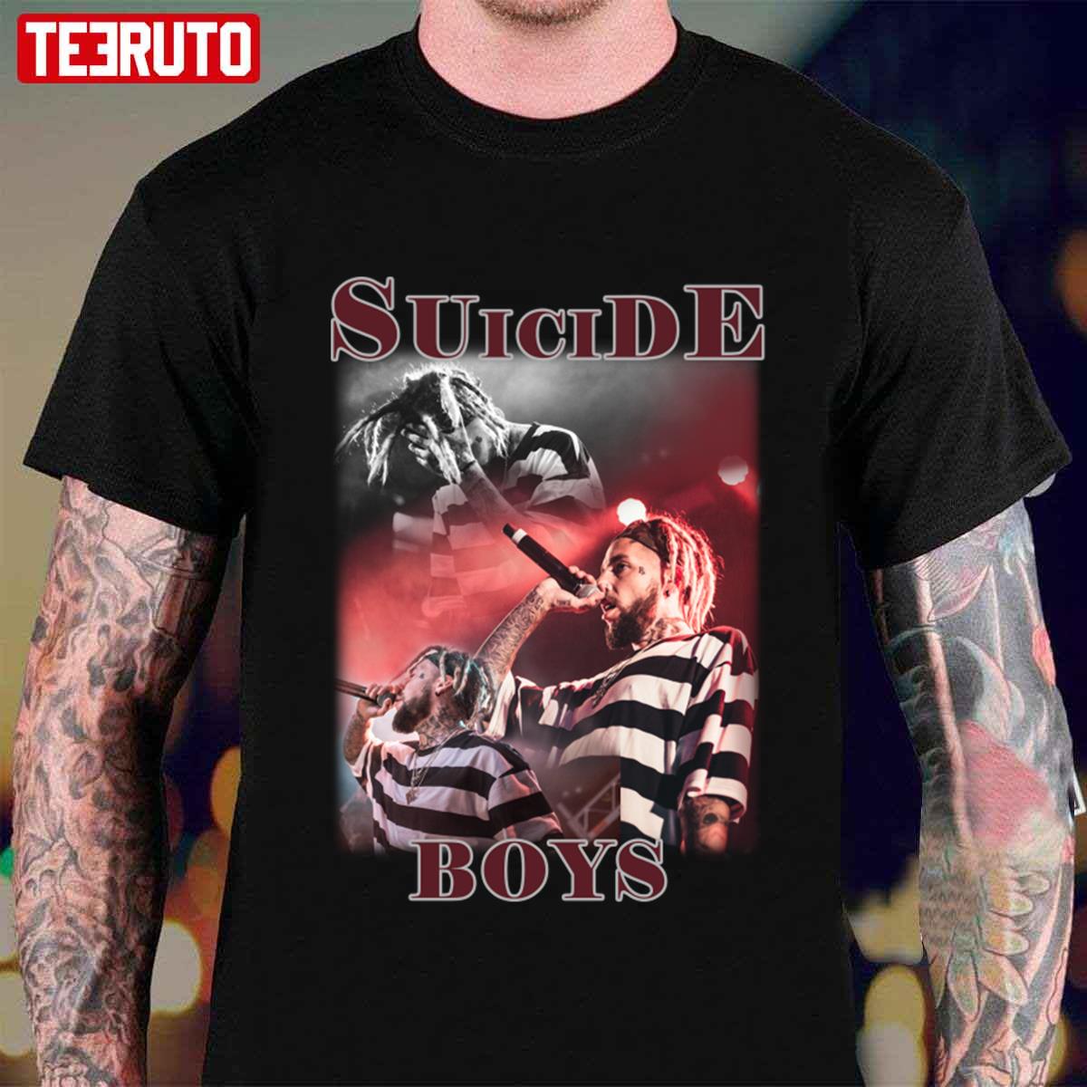 Rap Music Duo Suicideboys $uicideboy$ Vintage Retro Bootleg 90s Graphic Unisex T-Shirt