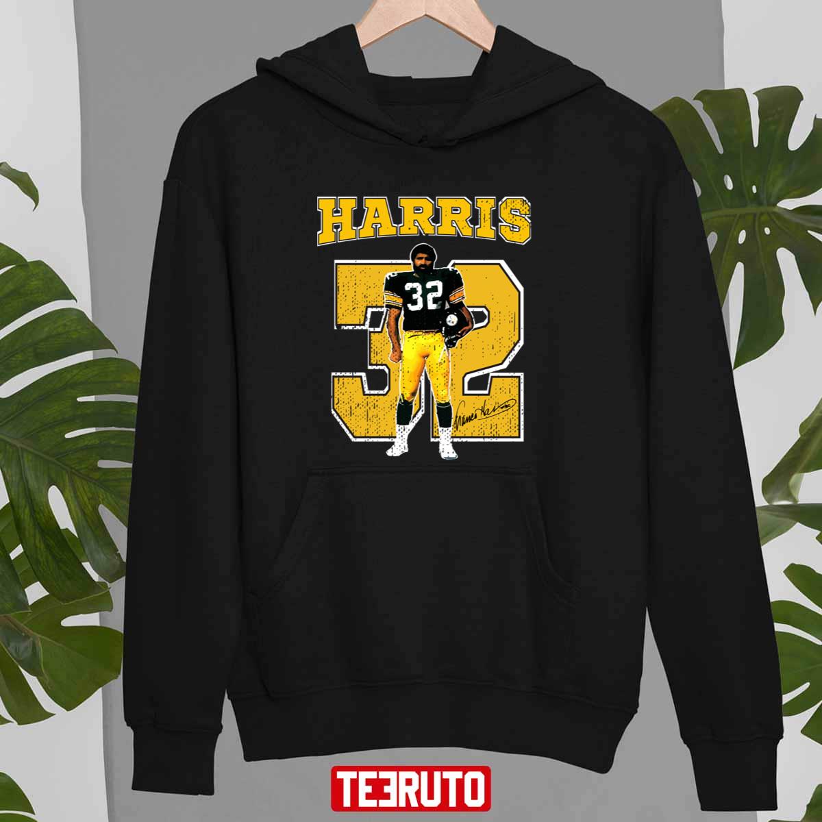 Rest In Peace No 32 Franco Harris Goat And Signature Unisex Sweatshirt ...