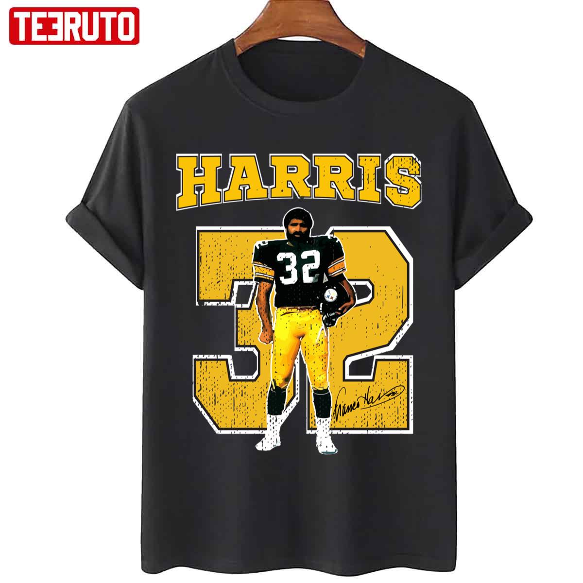 Harris #32 Baseball Franco Harris Goat Tribute Unisex T-Shirt